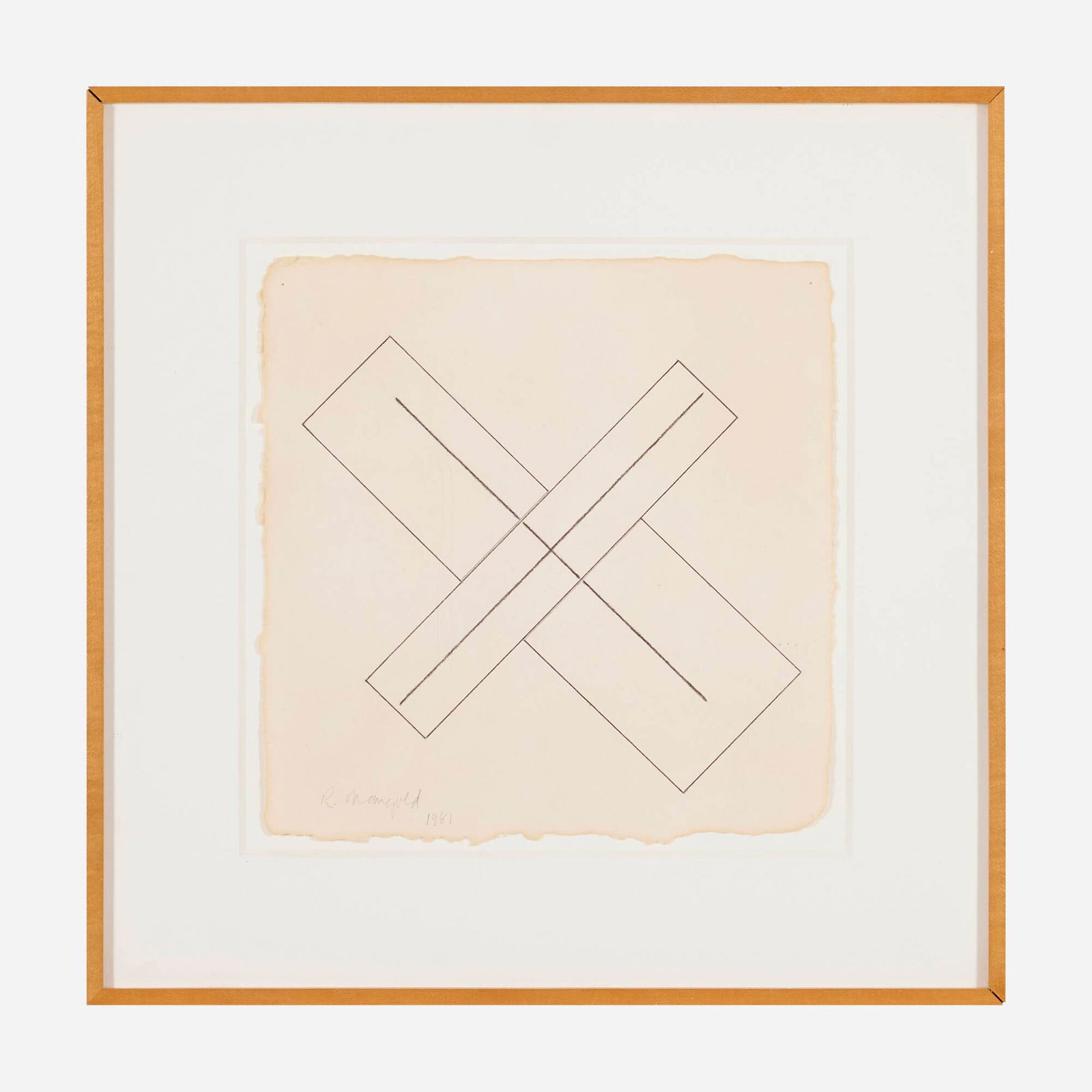 Robert Mangold, Untitled - 2