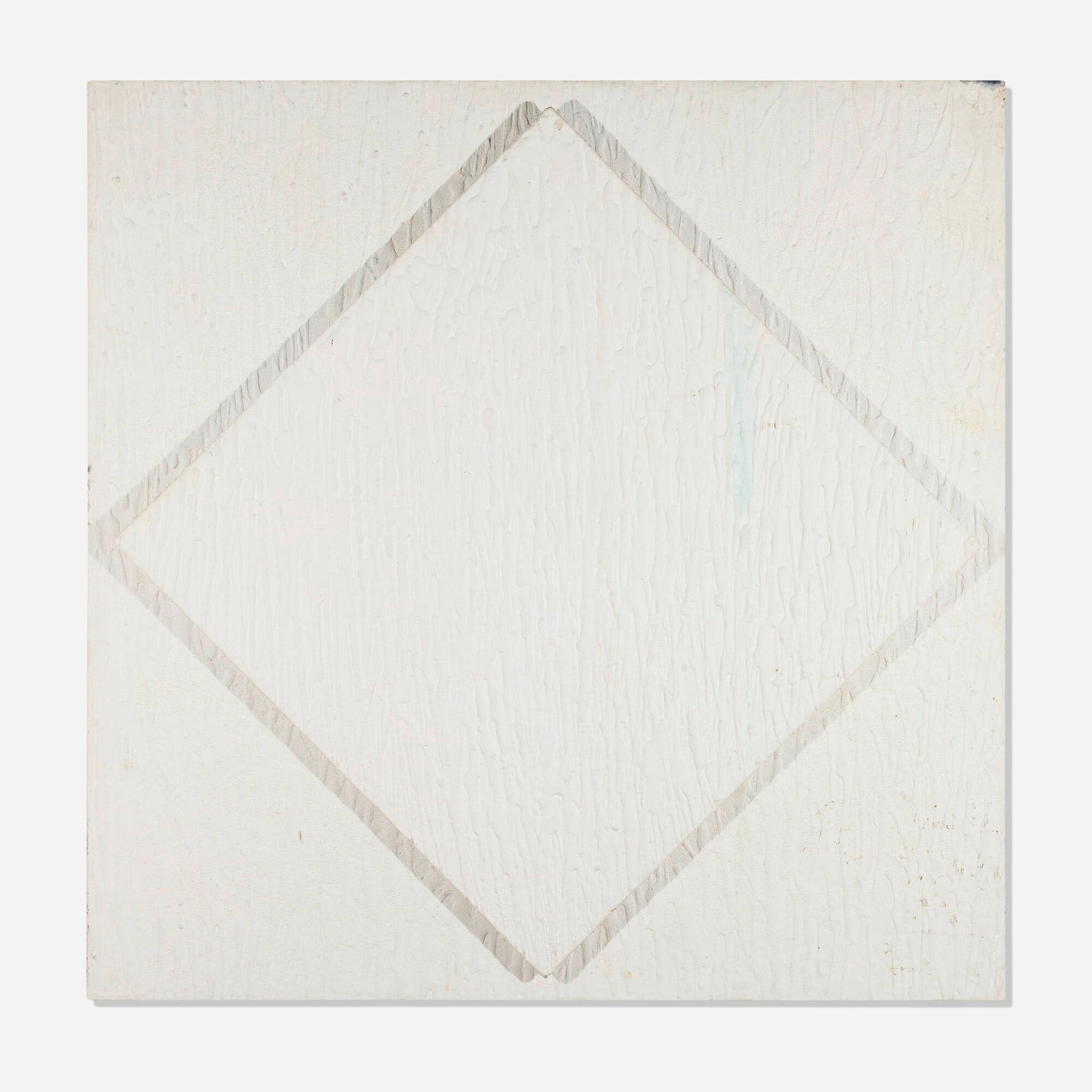 Rotraut Klein-Moquay, Light #7: Rotraut Klein-Moquay Light #7 1987 acrylic on canvas laid to board 48 h x 48 w x 4 d in (122 x 122 x 10 cm) Signed and dated to verso 'Rotraut 1987' with artist's handprint. Provenance: Yares