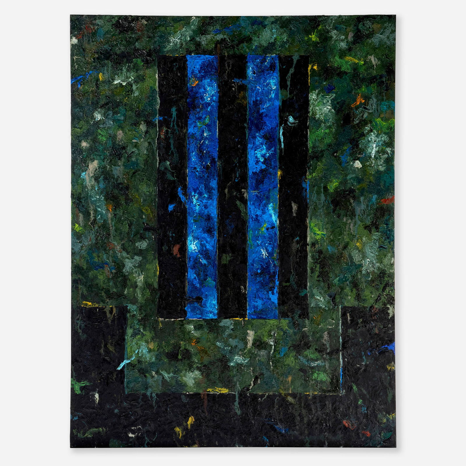 Sibylle Ungers, Clonmacnois: Sibylle Ungers Clonmacnois 1988 oil on canvas 79 h x 59.25 w in (201 x 150 cm) Signed, titled and dated to verso 'Sibylle Ungers Clonmacnois '88'. This work will ship from Lambertville, New