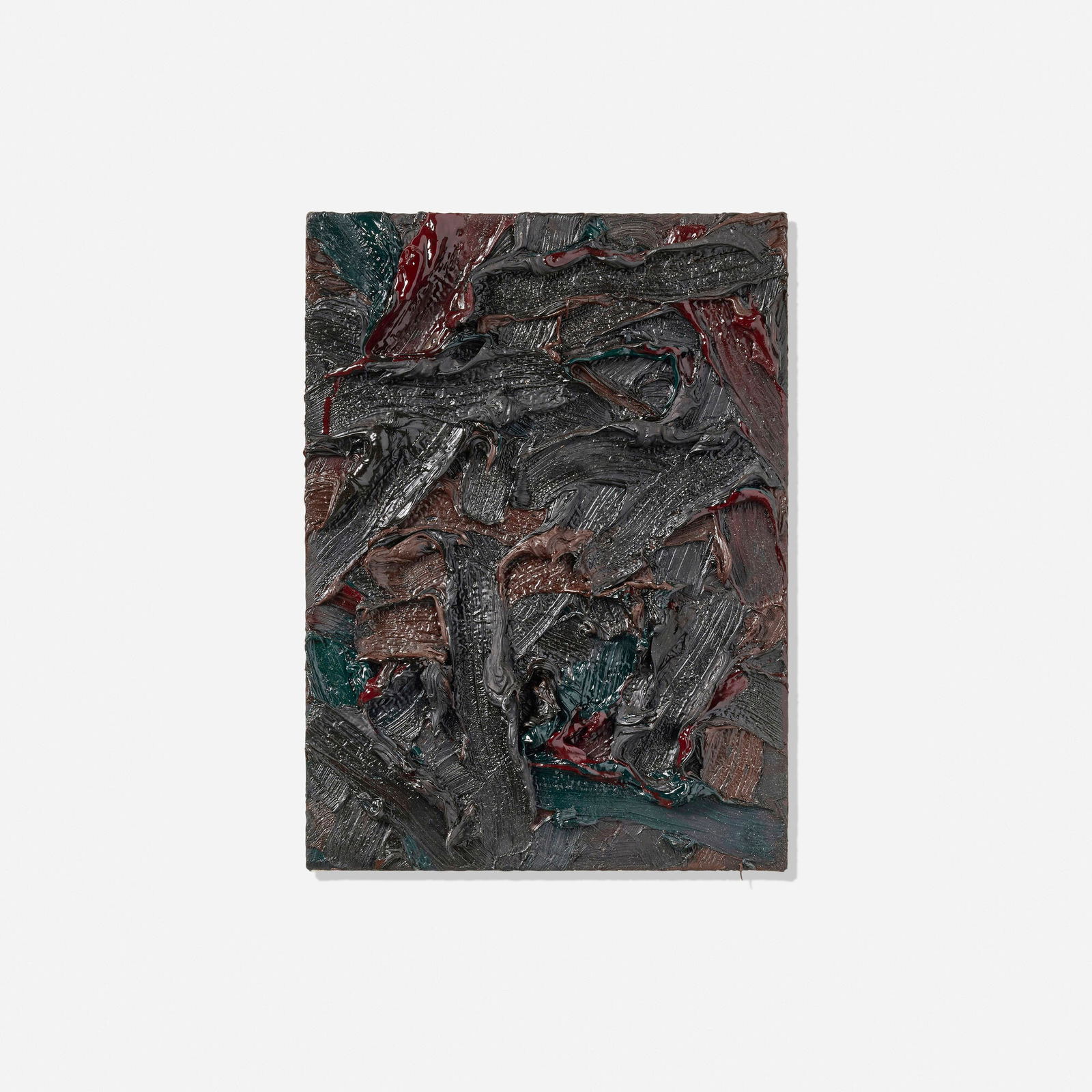 James Hayward, Chromachord #22: James Hayward Chromachord #22 1998 oil on canvas laid to panel 14 h x 10.25 w x 2.75 d in (36 x 26 x 7 cm) Signed, titled and dated to verso 'James Hayward Chromachord #22 1998'. Provenance: