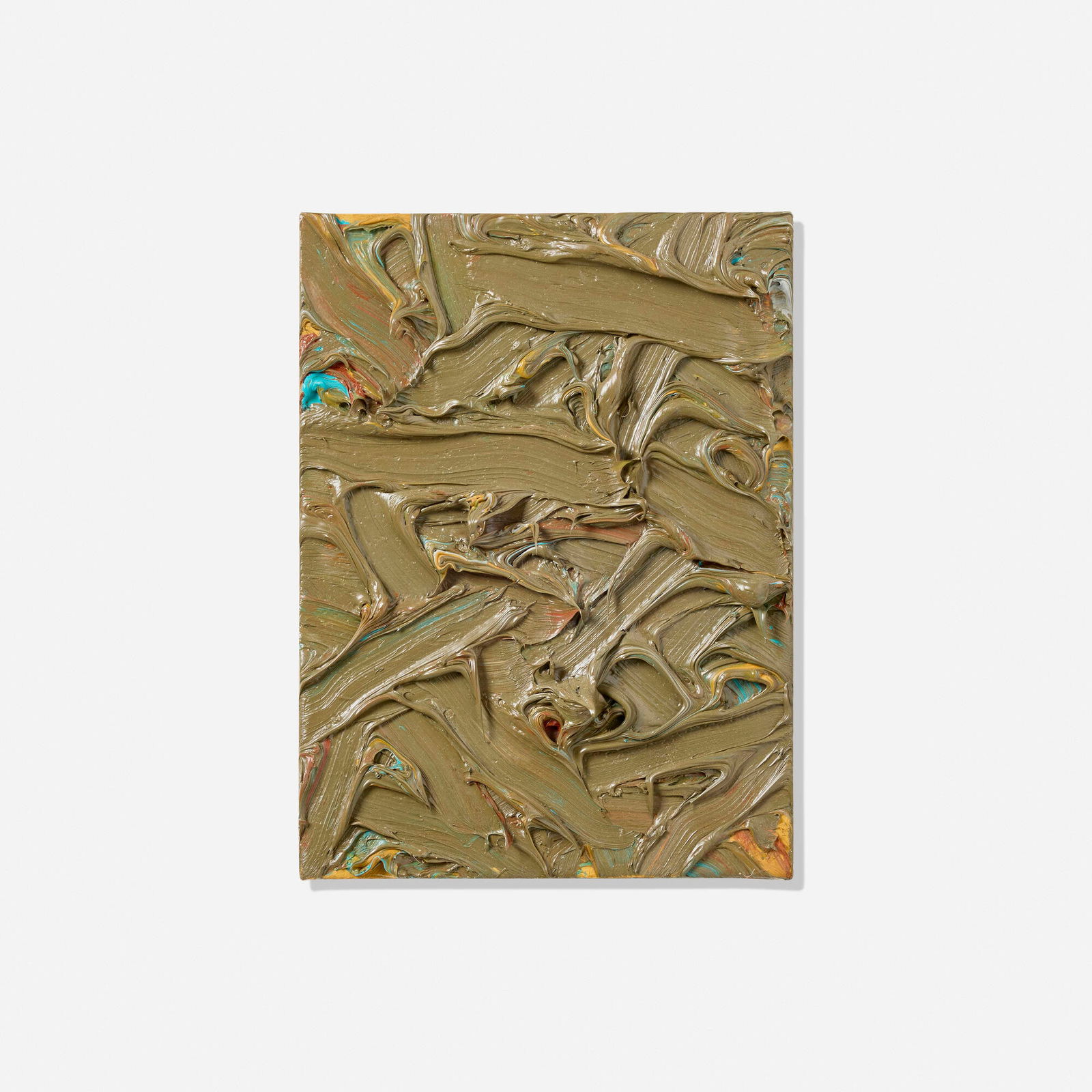 James Hayward, Chromachord #2: James Hayward Chromachord #2 1998 oil on canvas laid to panel 13.75 h x 10.25 w x 3 d in (35 x 26 x 8 cm) Signed, titled and dated to verso 'James Hayward Chromachord #2 1998'. Provenance: