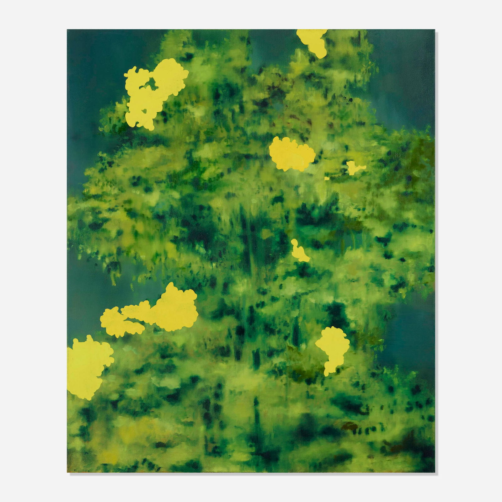 Jena Thomas, An Artificial Beauty: Jena Thomas An Artificial Beauty 2024 oil on canvas 36 h x 30 w in (91 x 76 cm) Signed and dated to verso 'Jena Thomas 2024'. This work will ship from Lambertville, New Jersey.