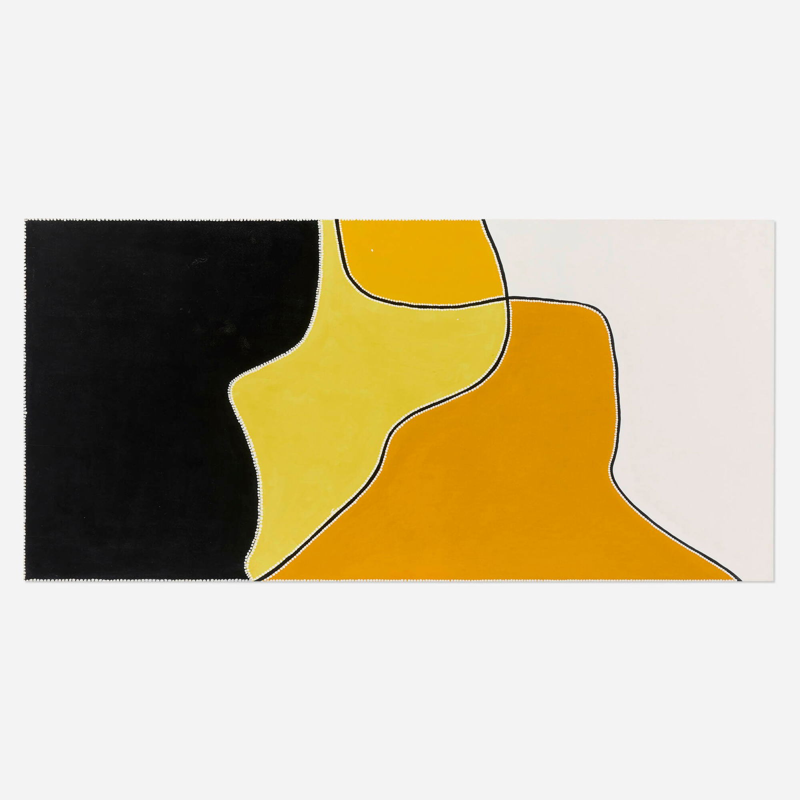 Freddie Timms, Untitled: Freddie Timms Untitled 1998 oil on panel 47.25 h x 94.5 w in (120 x 240 cm) Provenance: Commissioned by Kimberley Art, Melbourne | Private Collection, Melbourne | Sotheby's, Sydney, Aboriginal