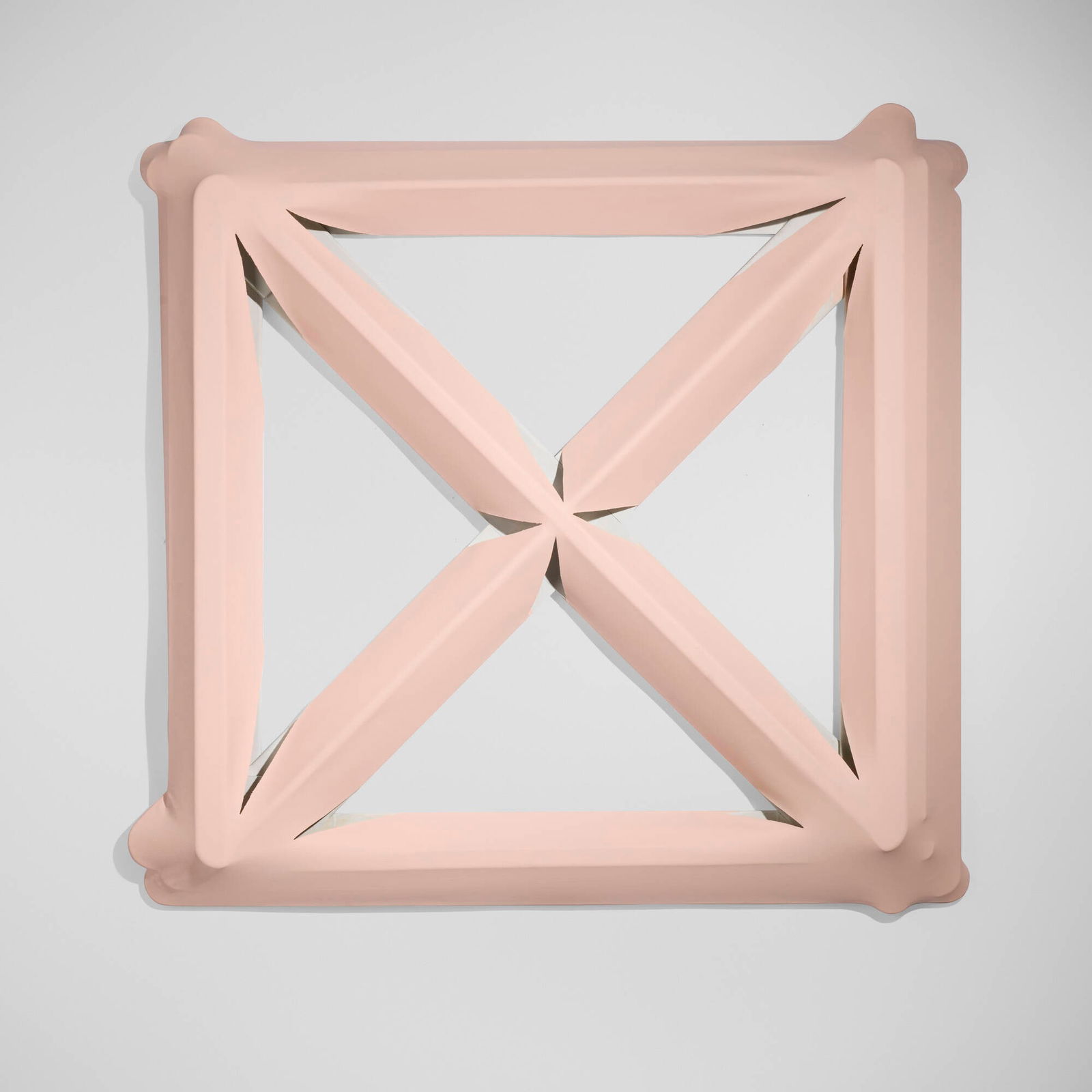 Blair Thurman, Temple: Blair Thurman Temple 2012 oil on canvas on wood 63 h x 65 w x 6.5 d in (160 x 165 x 17 cm) Provenance: Gagosian Gallery, New York | Acquired from the previous in 2013 by the present owner This