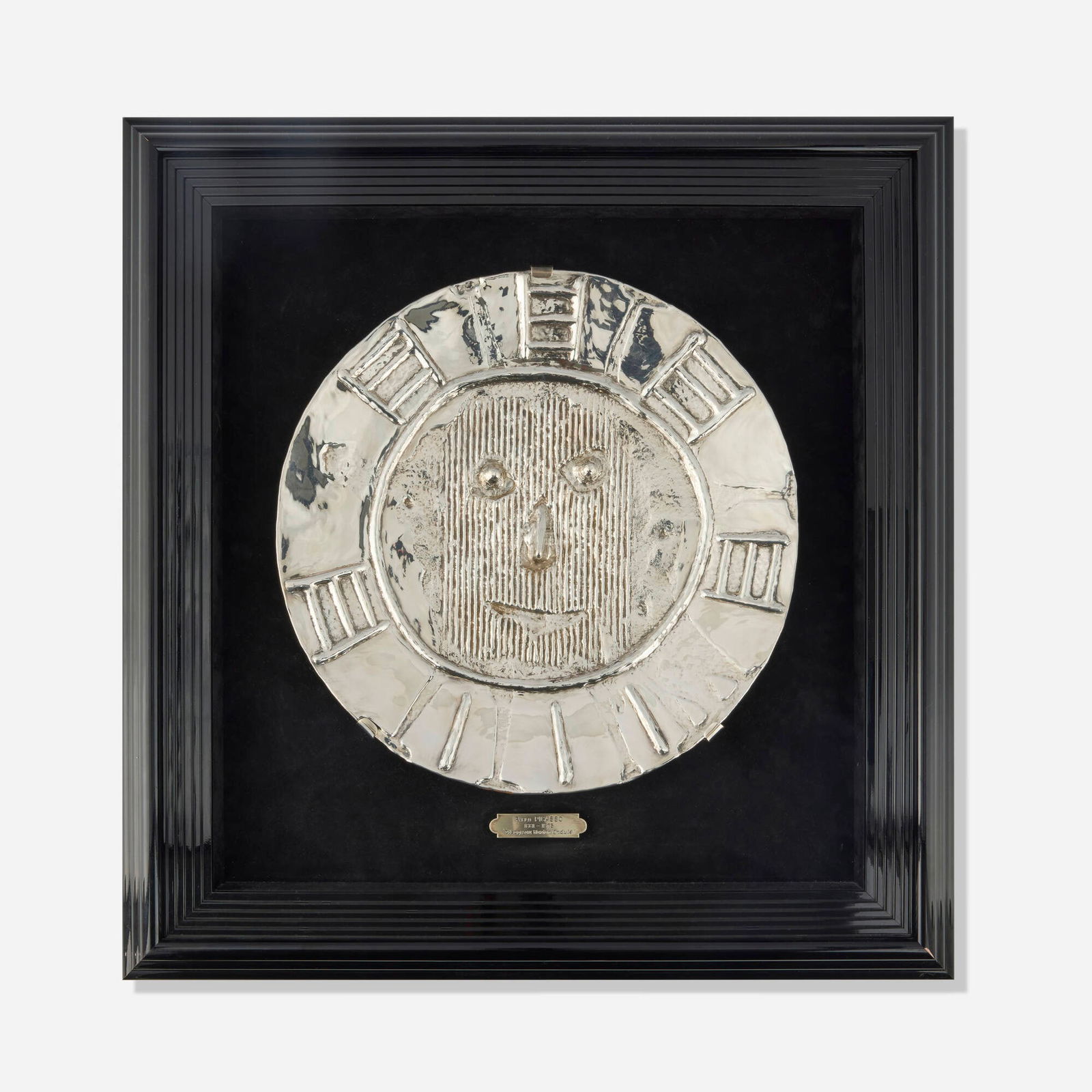 Pablo Picasso, Visage au carton ondule - 2