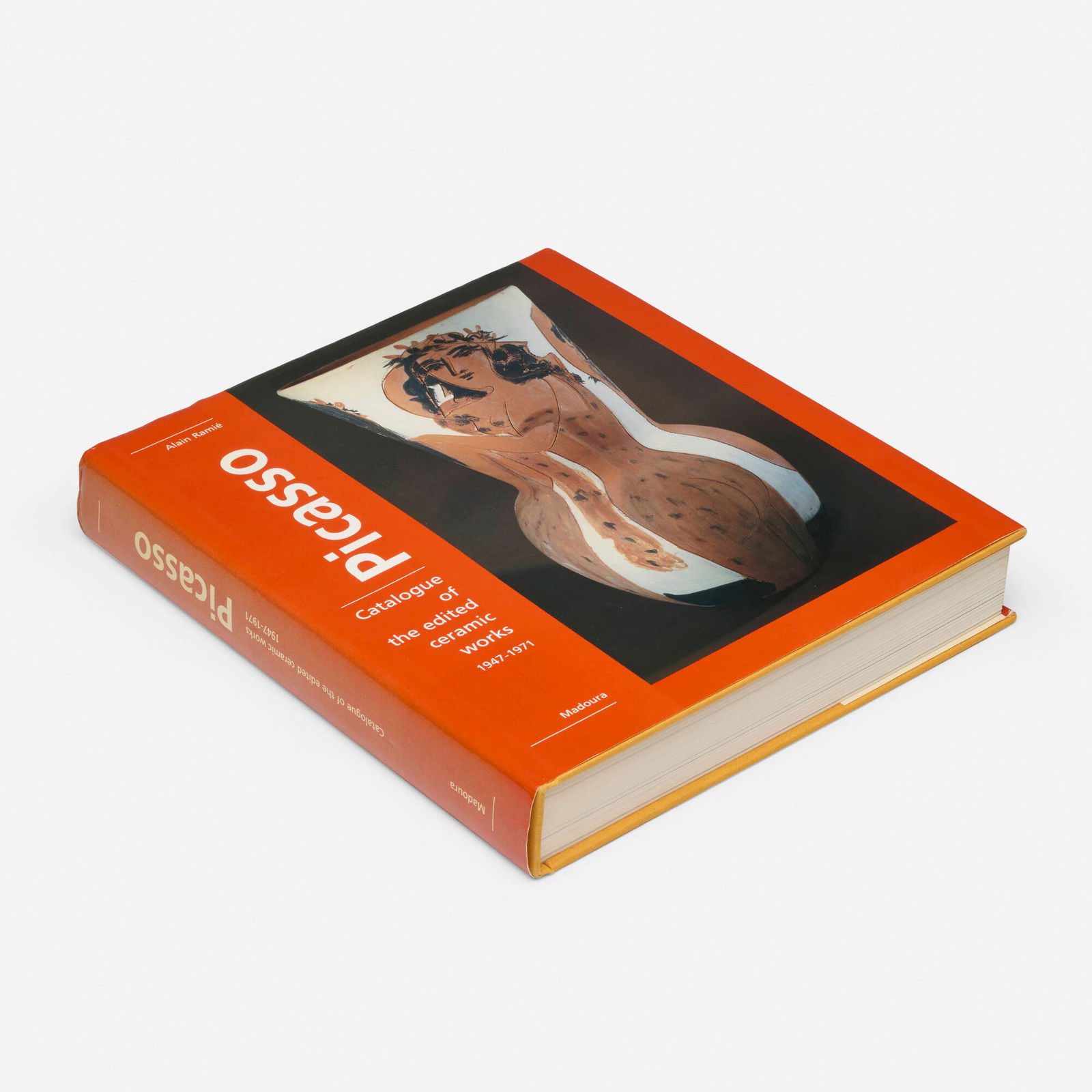 Alain Ramie, Picasso: Catalogue of the Edited Ceramic Works, 1947-1971: Alain Ramie Picasso: Catalogue of the Edited Ceramic Works, 1947-1971 1988bound printed paper 12.5 h x 10.5 w x 1.5 d in (32 x 27 x 4 cm) Published by Galerie Madoura, hardcover, 315 pages, En