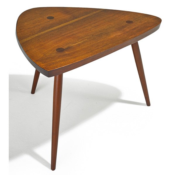 PHIL POWELL Triangular side table