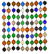 ERIK HOGLUND (Attr.) Zodiac glass curtain