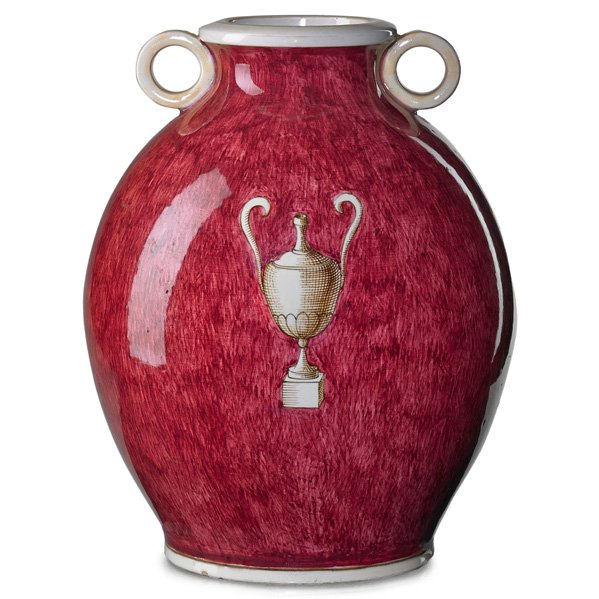 GIO PONTI; RICHARD GINORI Glazed faience vase - 2