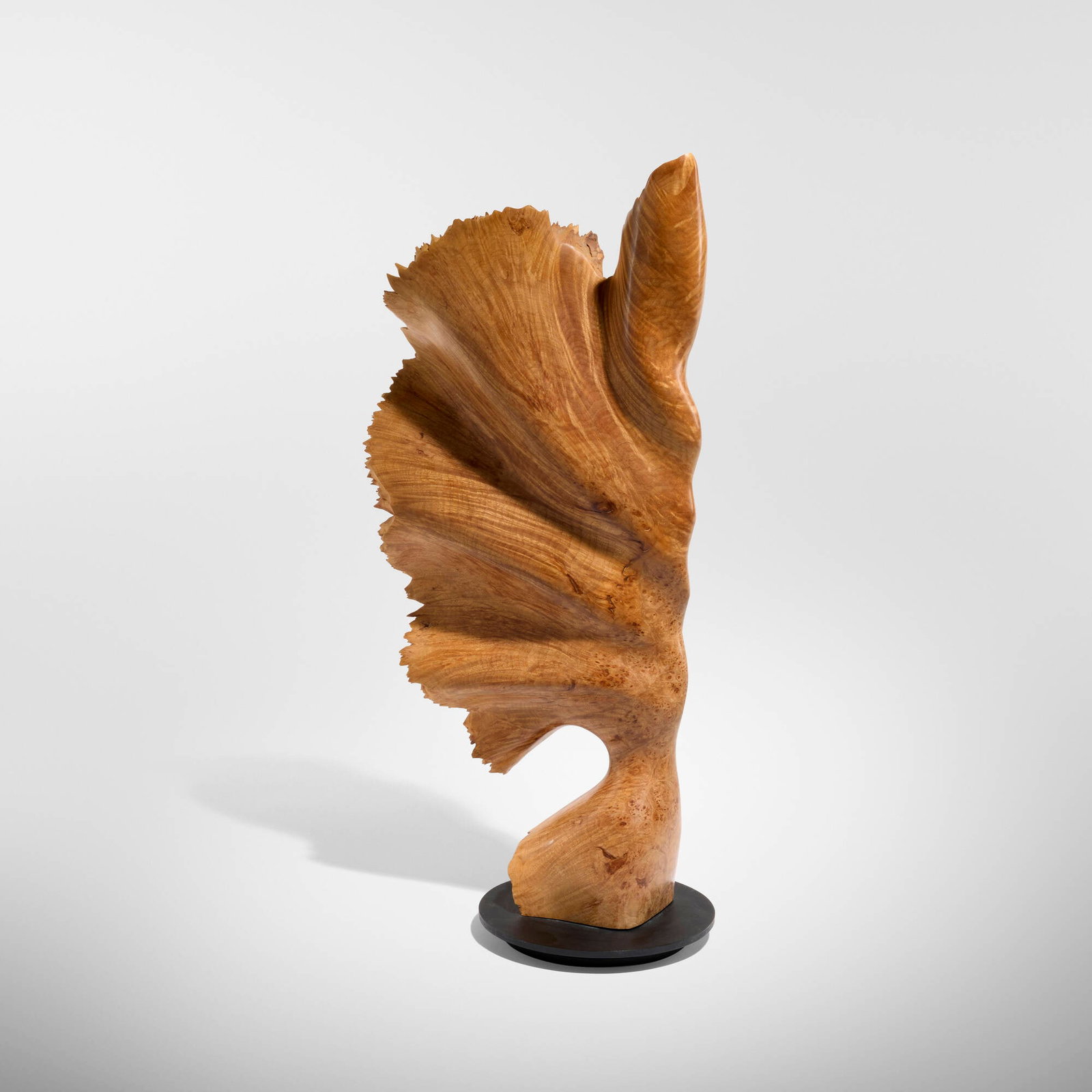 Bob Womack, Swordfish: Bob Womack Swordfish maple 23.125 h x 11.25 w x 7 d in (59 x 29 x 18 cm) Provenance: Acquired directly from the artist, Collection of Neil and Susan Kaye This wo