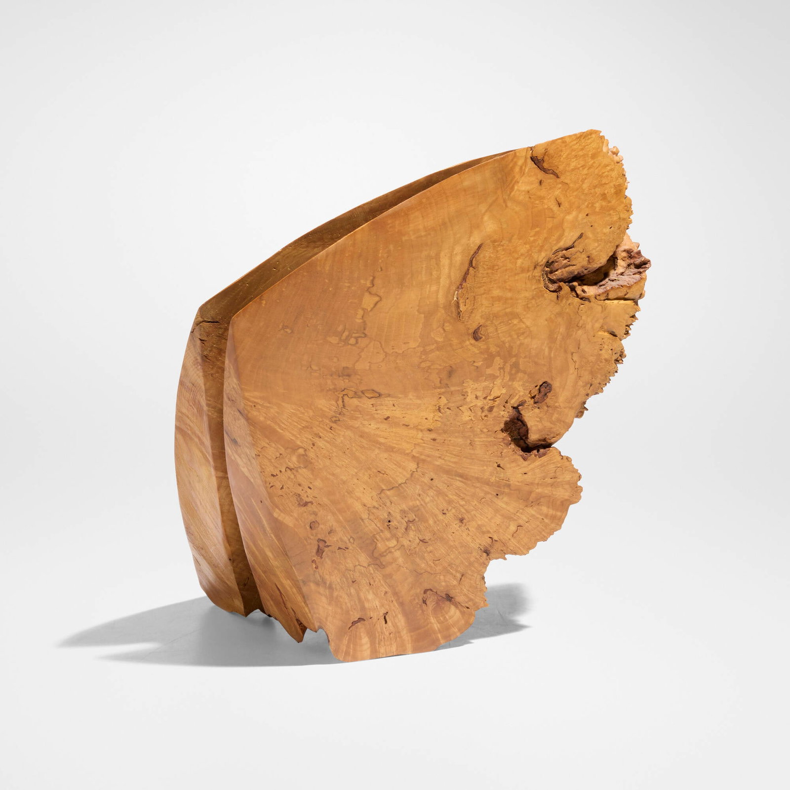Stoney Lamar, Monarch: Stoney Lamar Monarch c. 1995maple 10.125 h x 10.5 w x 7.5 d in (26 x 27 x 19 cm) Provenance: Sansar Gallery, Washington, D.C. | Acquired from the previous in 1995, Collection