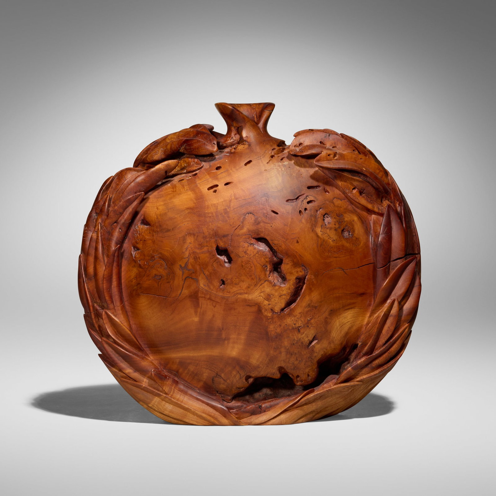 Michelle Holzapfel, Cherry Burl Laurel Wreath (1 of 5)