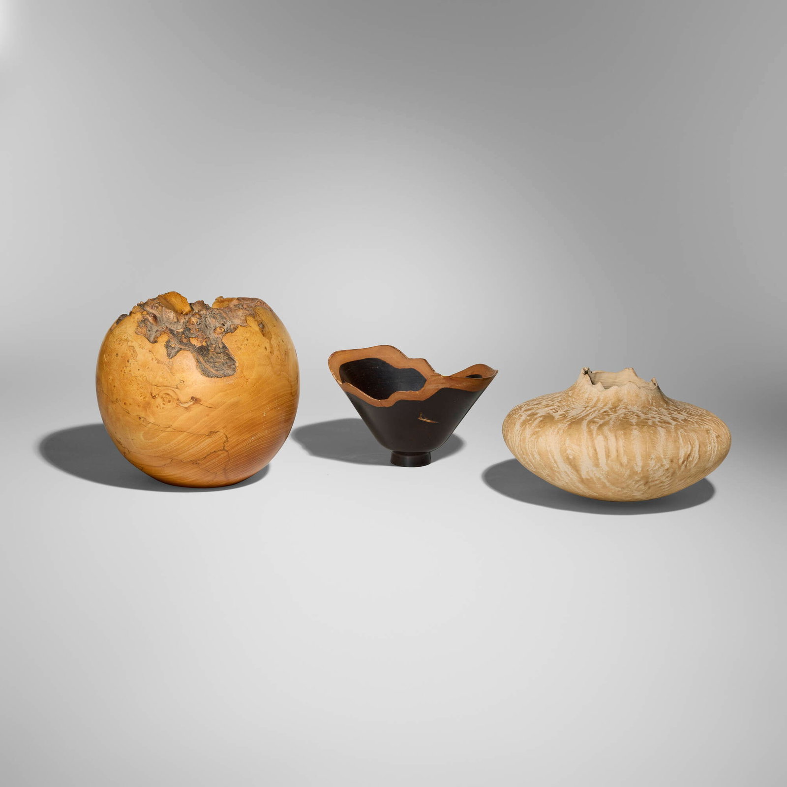 Melvin Lindquist, Michael Peterson, and Richard Raffin, Collection of three vessels (1 of 5)