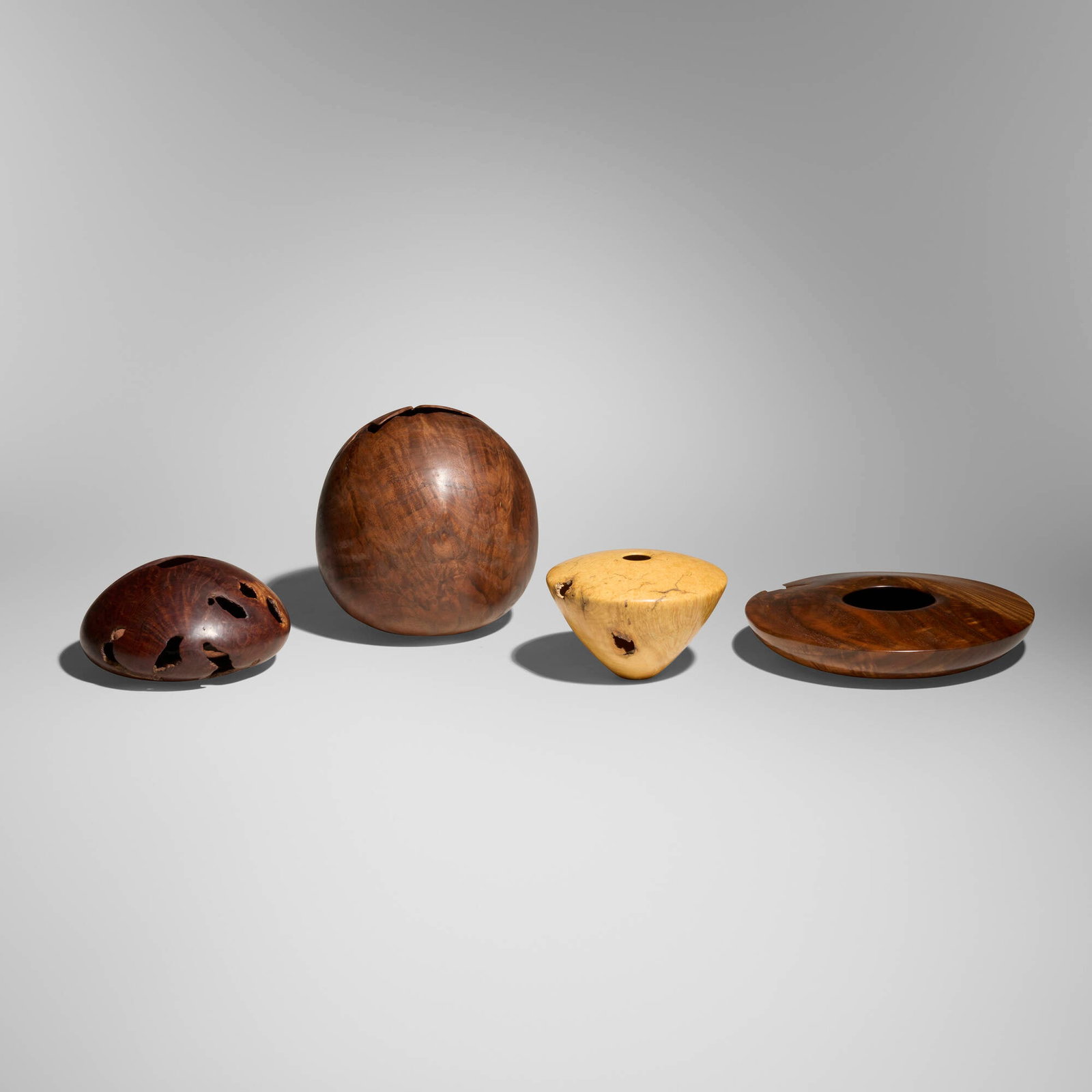 David Ellsworth, Collection of four vessels (1 of 6)