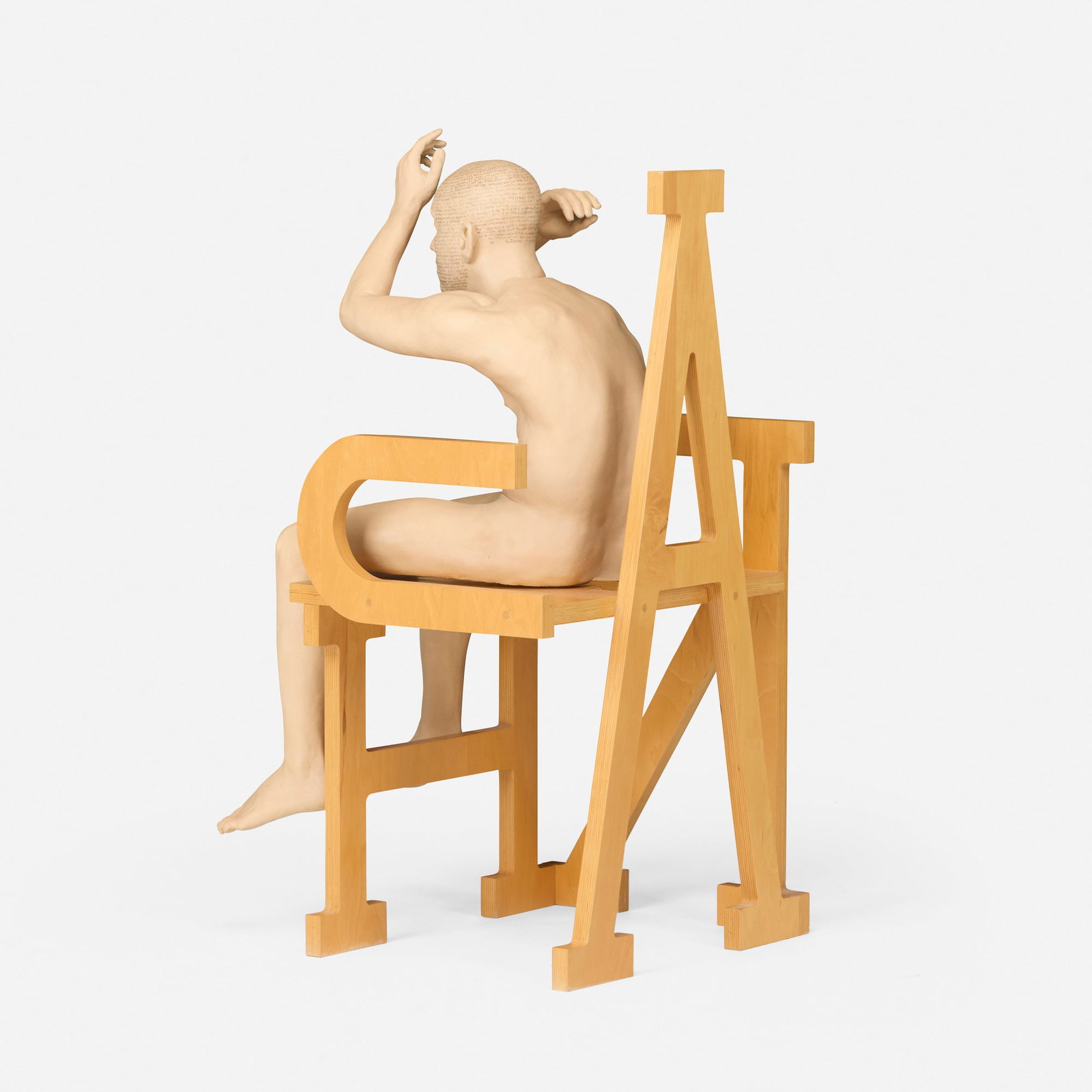 Dirk Staschke, Handmade Figure with Computer Generated Code - 3