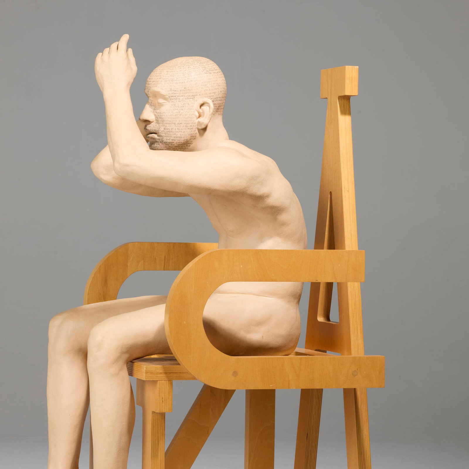 Dirk Staschke, Handmade Figure with Computer Generated Code - 4