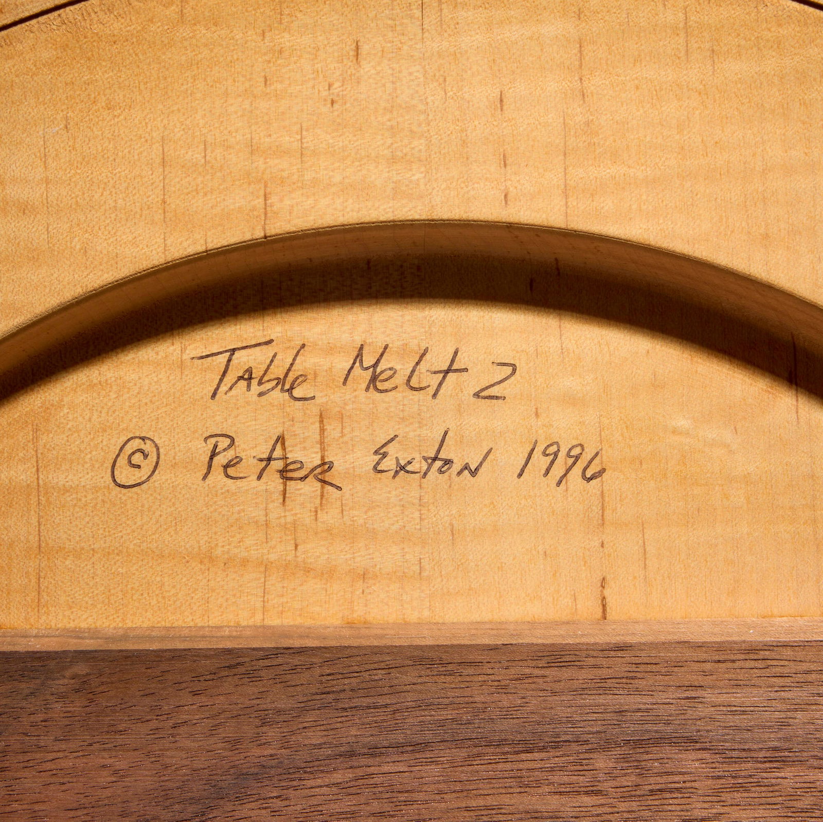 Peter Exton, Table Melt 2 - 5