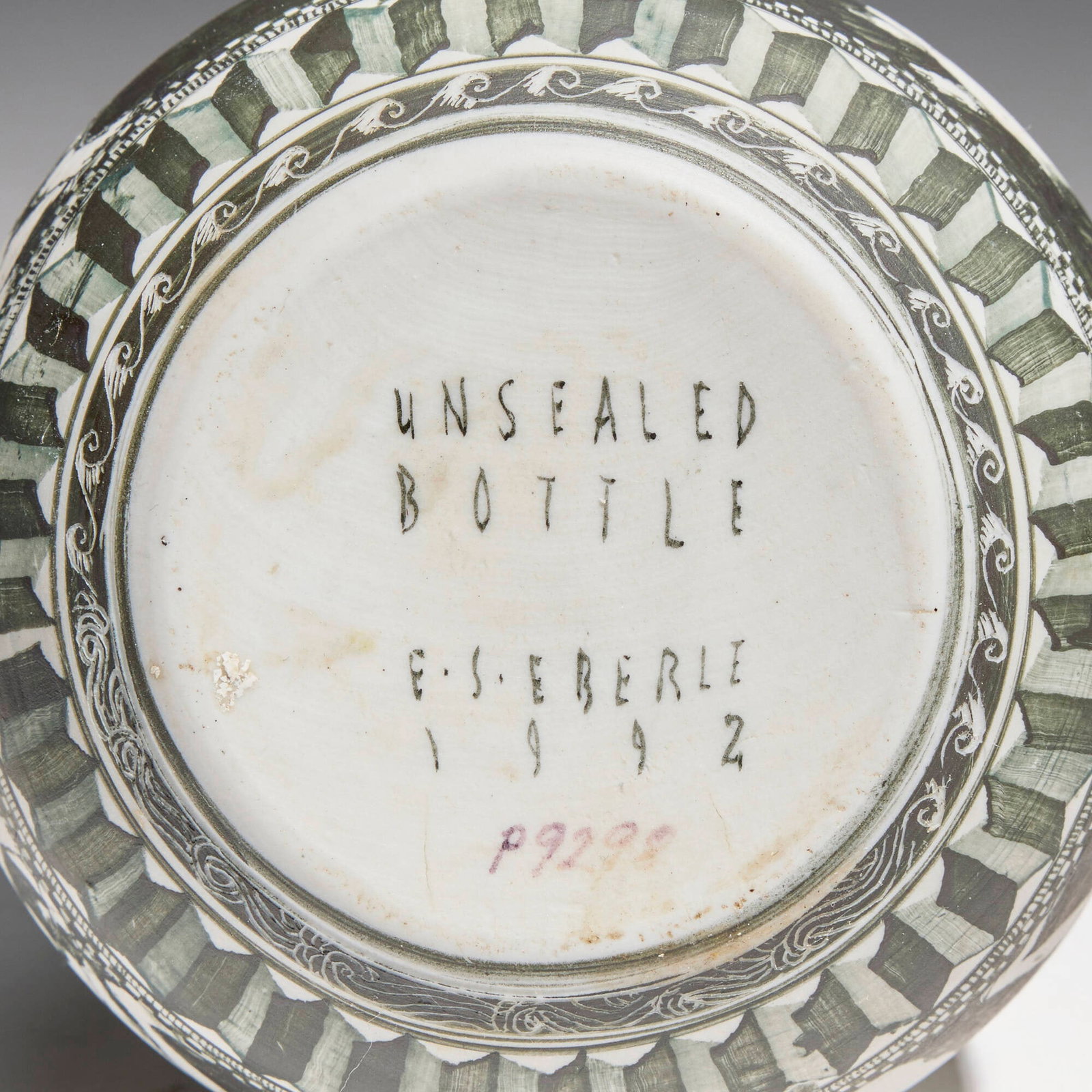 Edward Eberle, Unsealed Bottle - 4