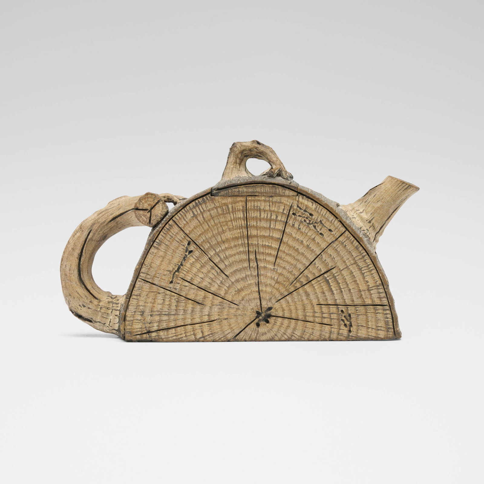 Contemporary, Teapot: Contemporary Teapot stoneware 3.5 h x 6.25 w x 1.75 d in (9 x 16 x 4 cm) This work will ship from Lambertville, New Jersey.