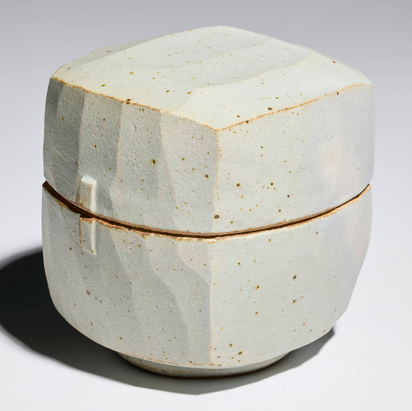 Warren Mackenzie, Gray Button Box - 4