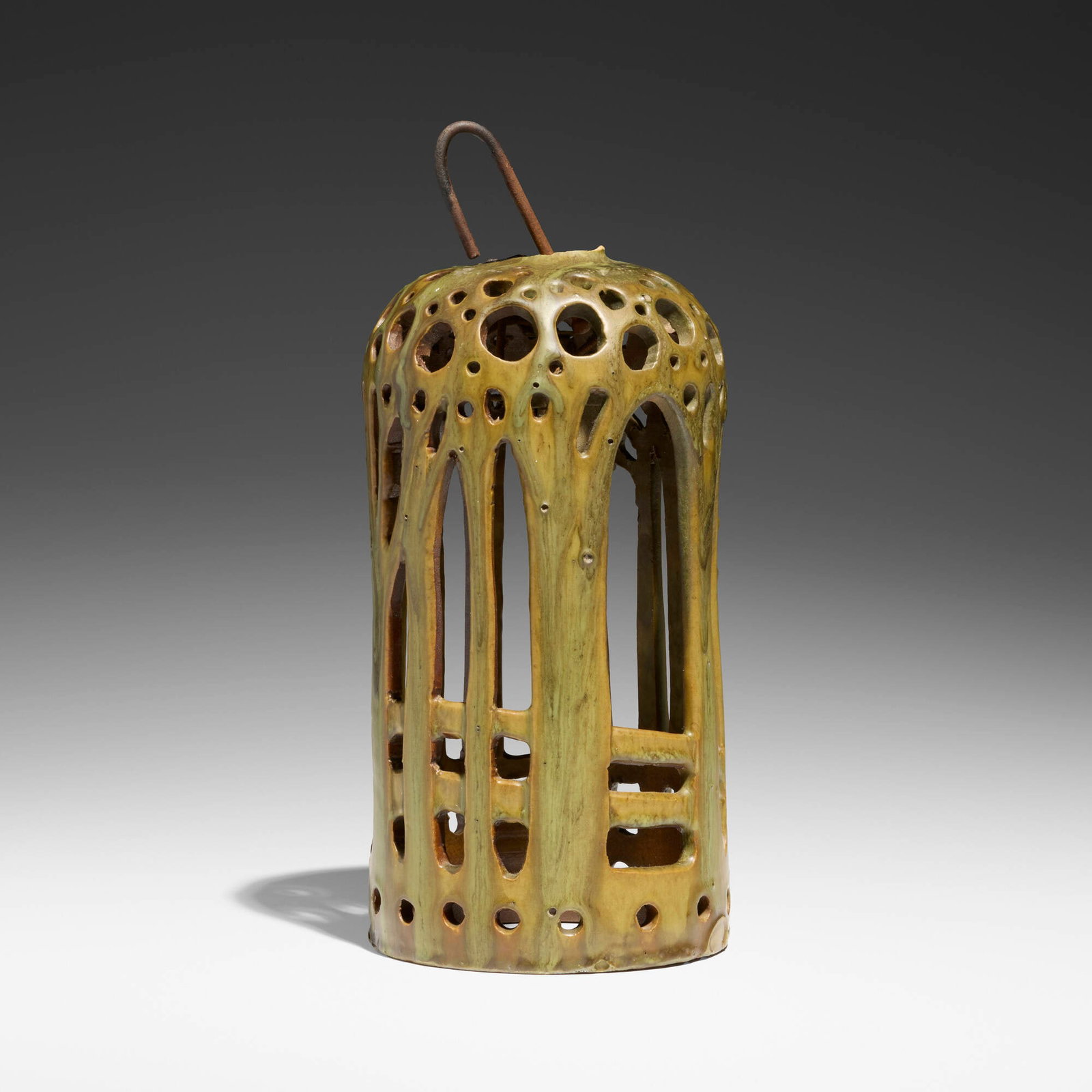 Frederick Hurten Rhead for Rhead Pottery (Santa Barbara), Rare lantern (1 of 4)