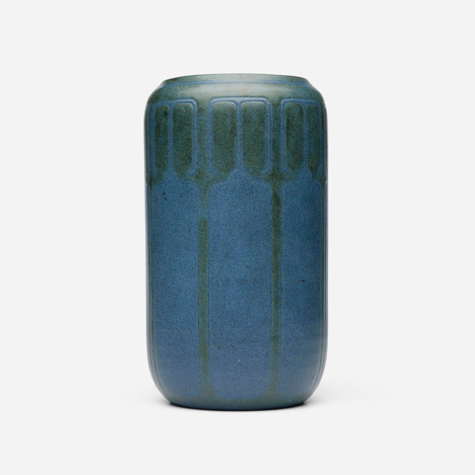 Arthur Hennessey and Sarah Tutt for Marblehead Pottery, Vase with conventionalized trees (1 of 4)