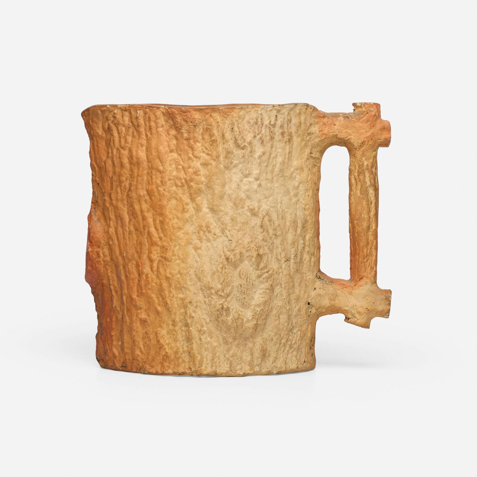George E. Ohr, Tree trunk pitcher - 2