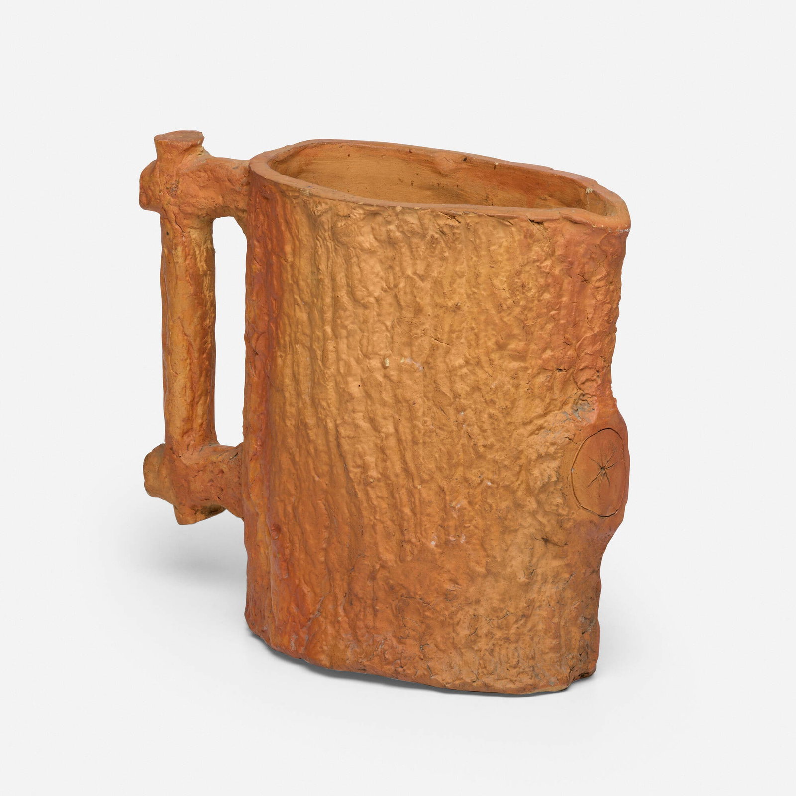 George E. Ohr, Tree trunk pitcher - 3