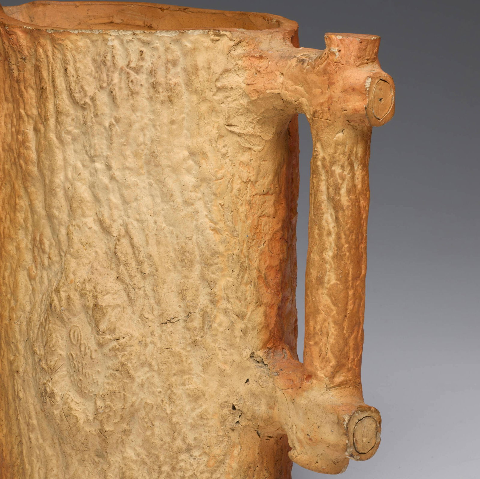 George E. Ohr, Tree trunk pitcher - 4