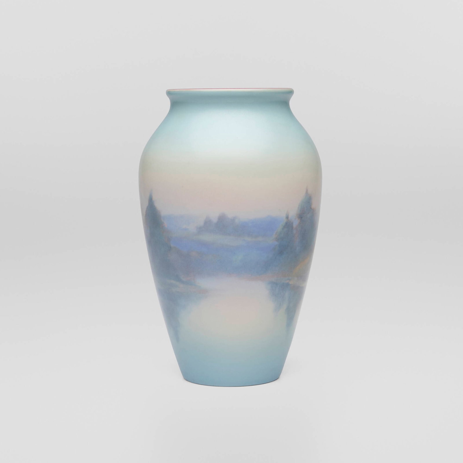 Fred Rothenbusch for Rookwood Pottery, Twilight scenic Vellum vase (1 of 4)