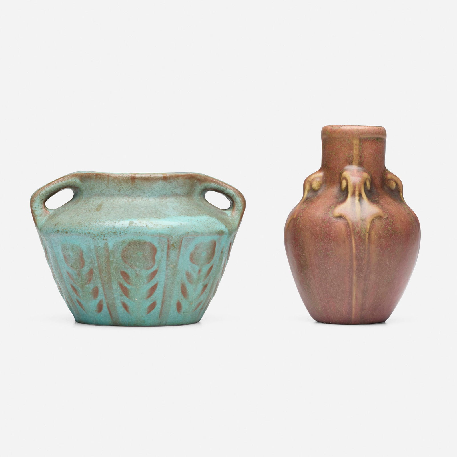 Van Briggle Pottery, Vases, set of two (1 of 5)