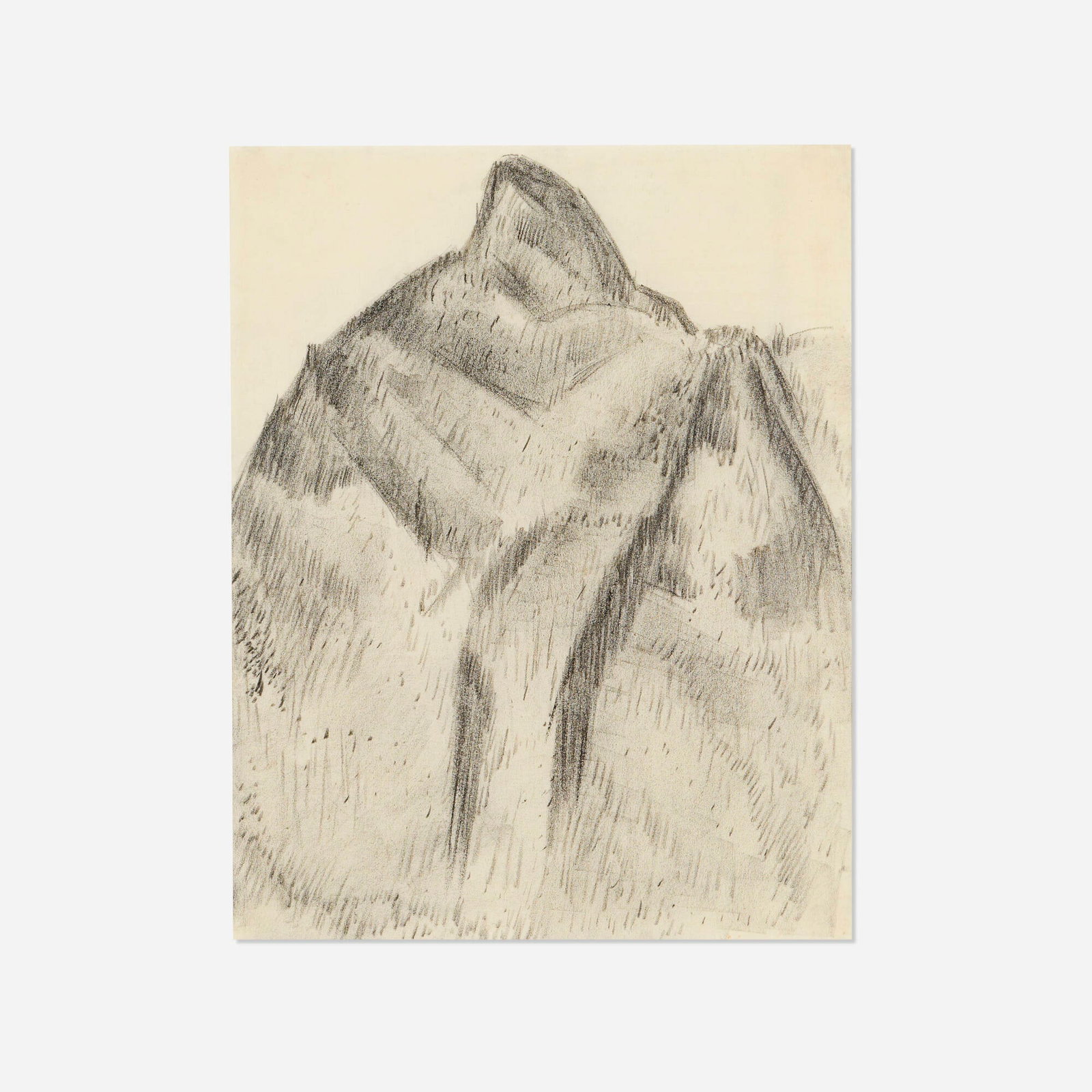 Marsden Hartley, Kofelberg, Oberammergau: Marsden Hartley Kofelberg, Oberammergau 1934 crayon on paper 16 h x 12.5 w in (41 x 32 cm) This work is included in the Marsden Hartley Legacy Project: The Complete Paintings and Works on Paper under