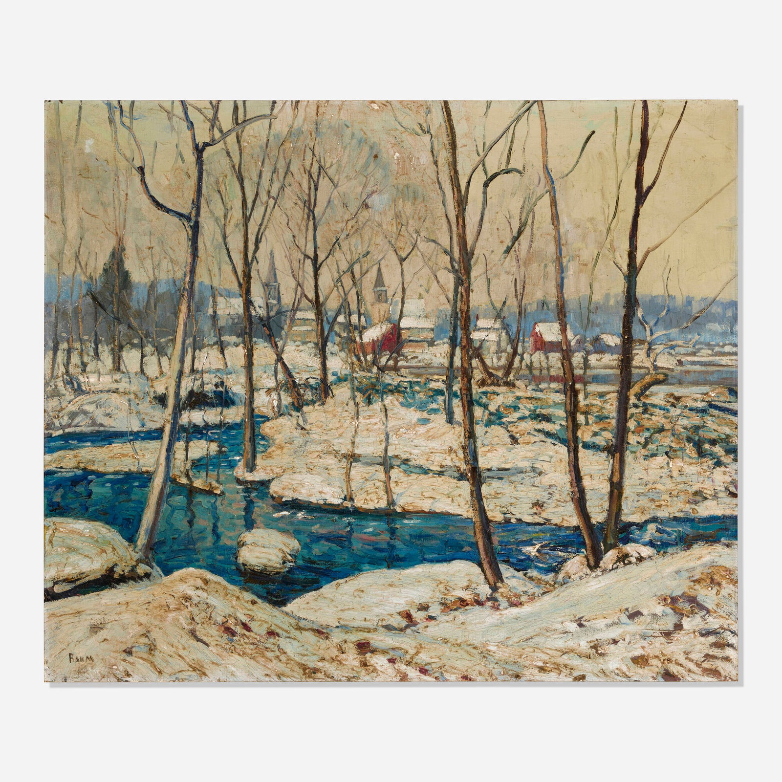 Walter Emerson Baum, Untitled (Snowy Creek) (1 of 4)