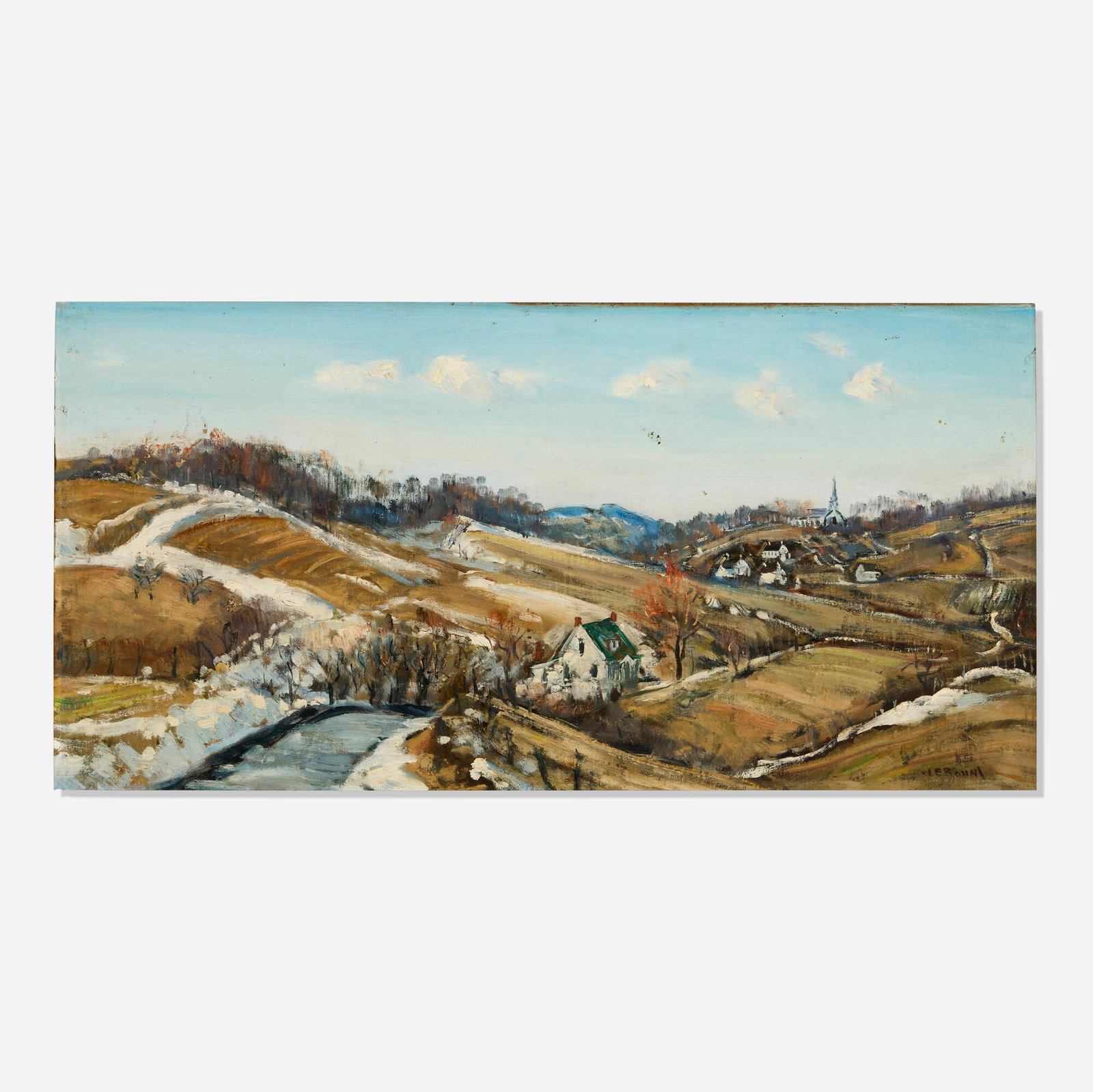 Walter Emerson Baum, Lehigh Foothills (1 of 4)