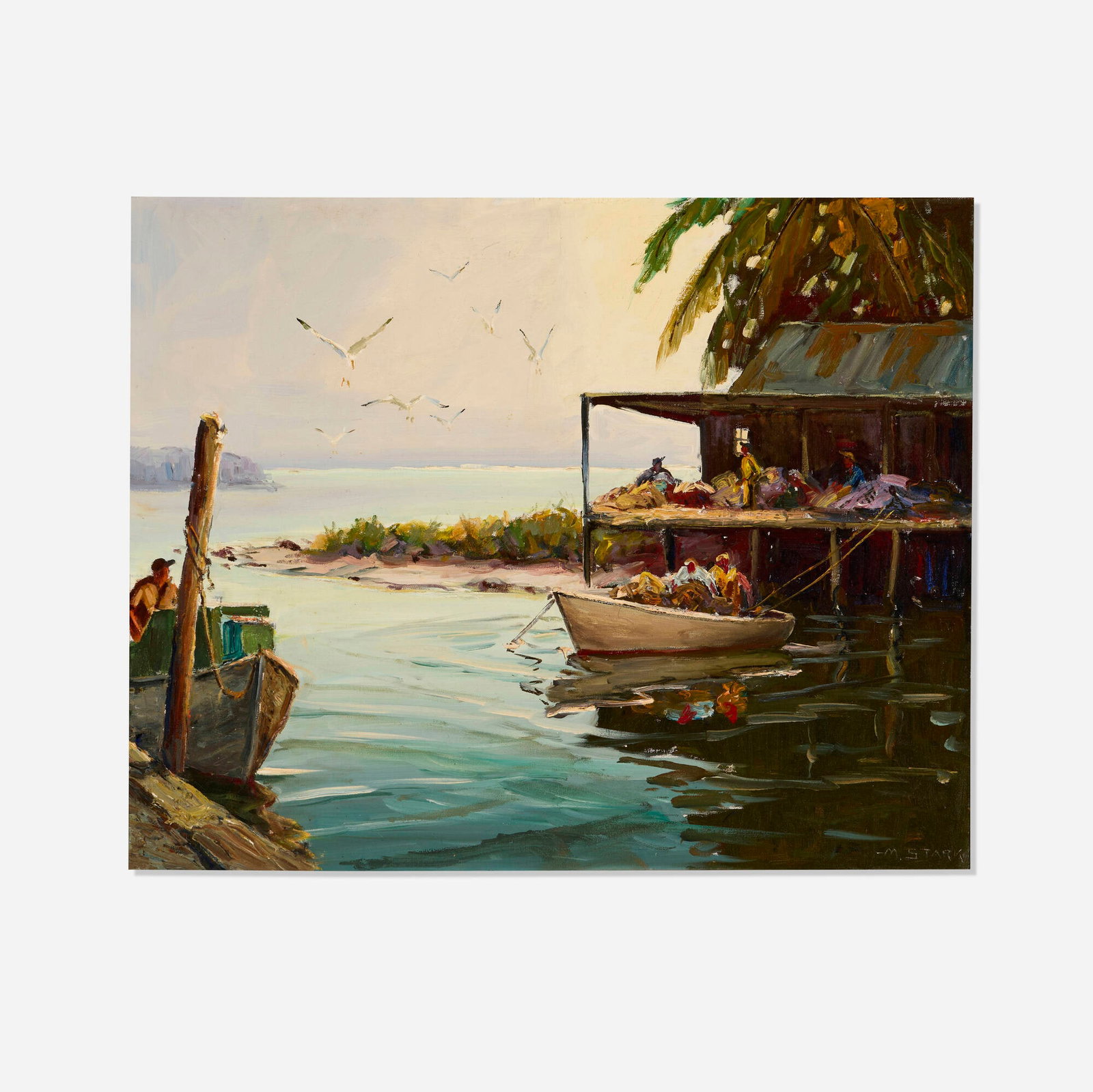Melville F. Stark, Cortez Fishermen, Long Boat Key, FL (1 of 4)