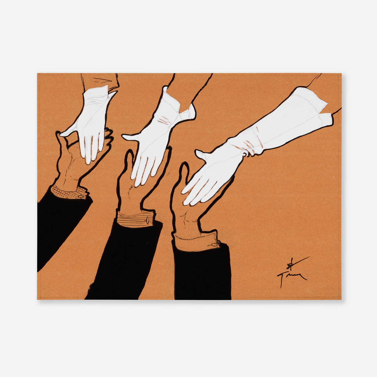 Rene Gruau, Untitled (1 of 3)