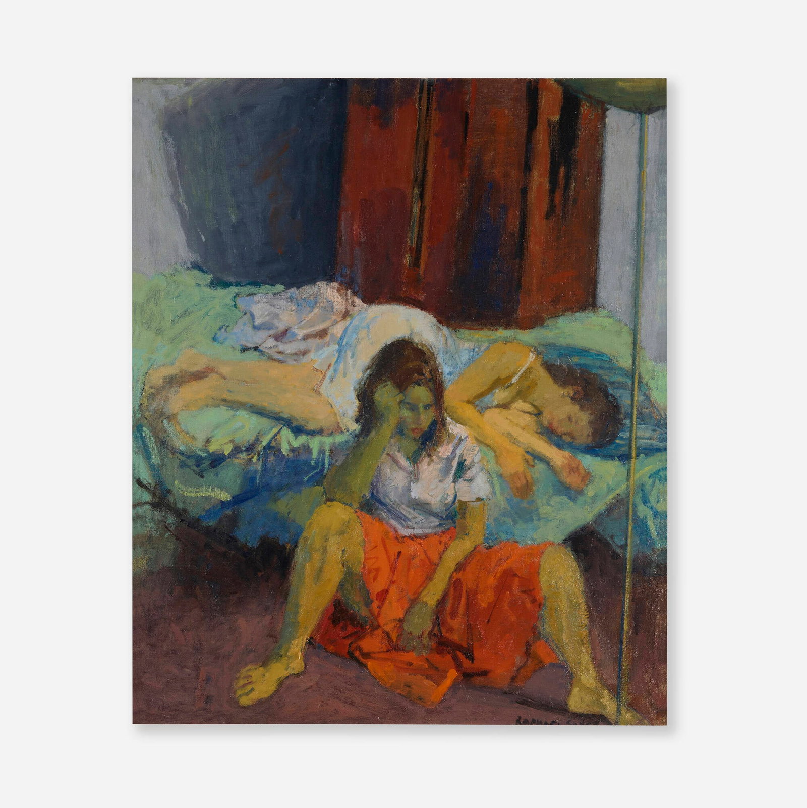 Raphael Soyer, Two Adolescents (1 of 4)