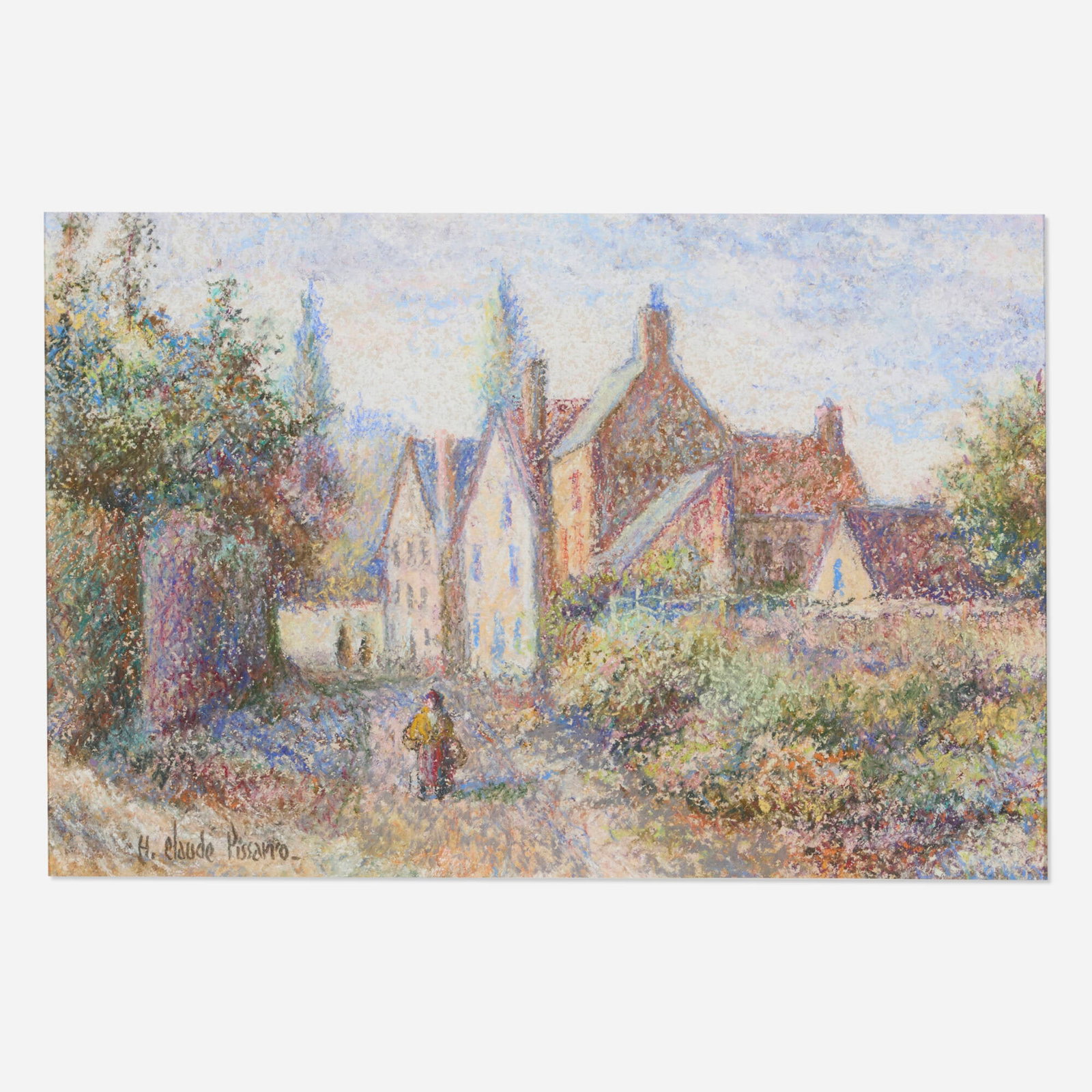 Hugues Claude Pissarro, La maison de l'oncle Rodo au Val-Saint-Martin (1 of 4)