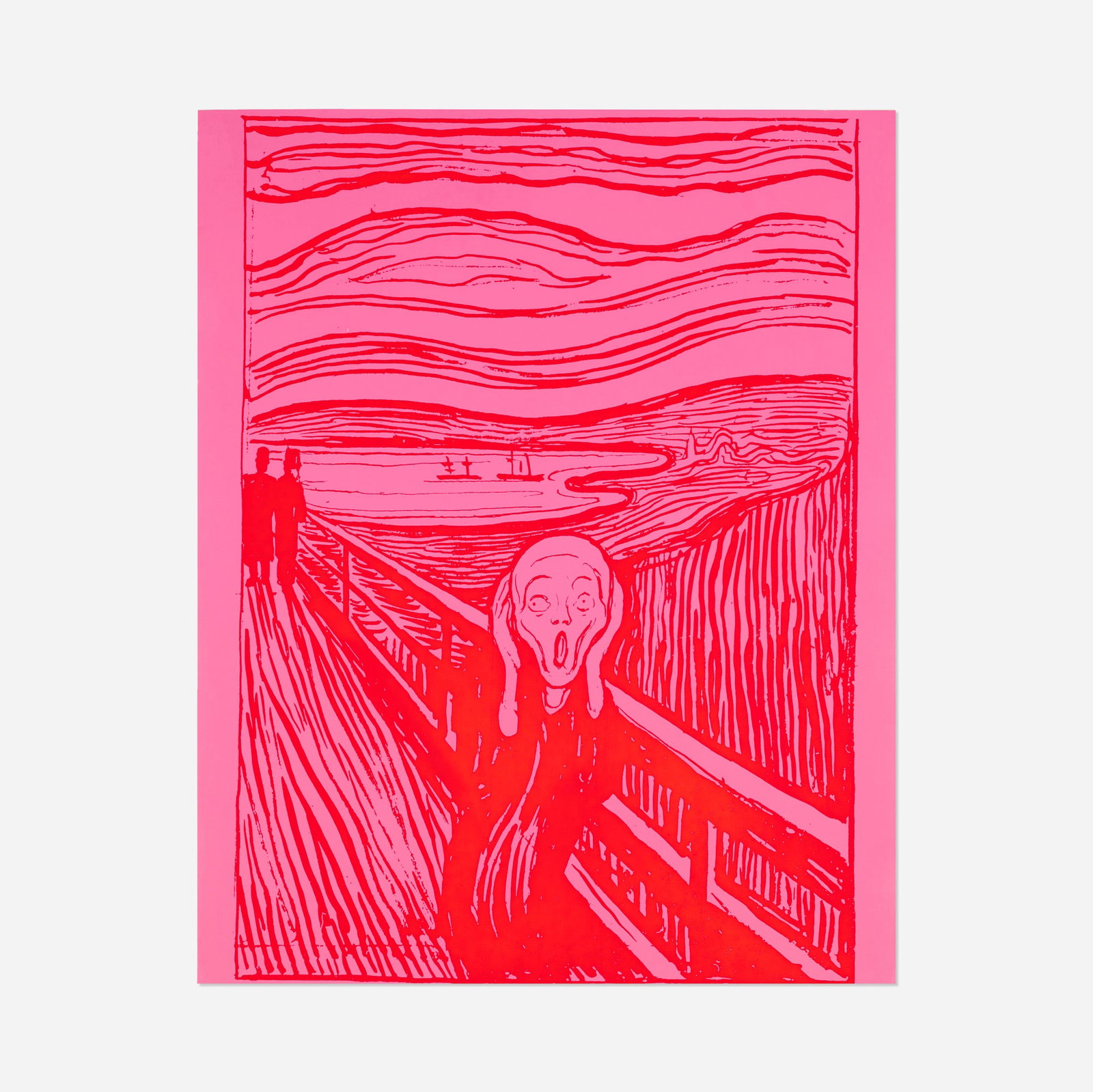Andy Warhol, The Scream (After Edvard Munch) (1 of 3)