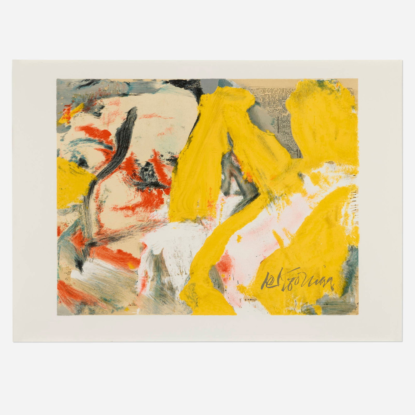 Willem de Kooning, The Man and the Big Blonde (1 of 3)