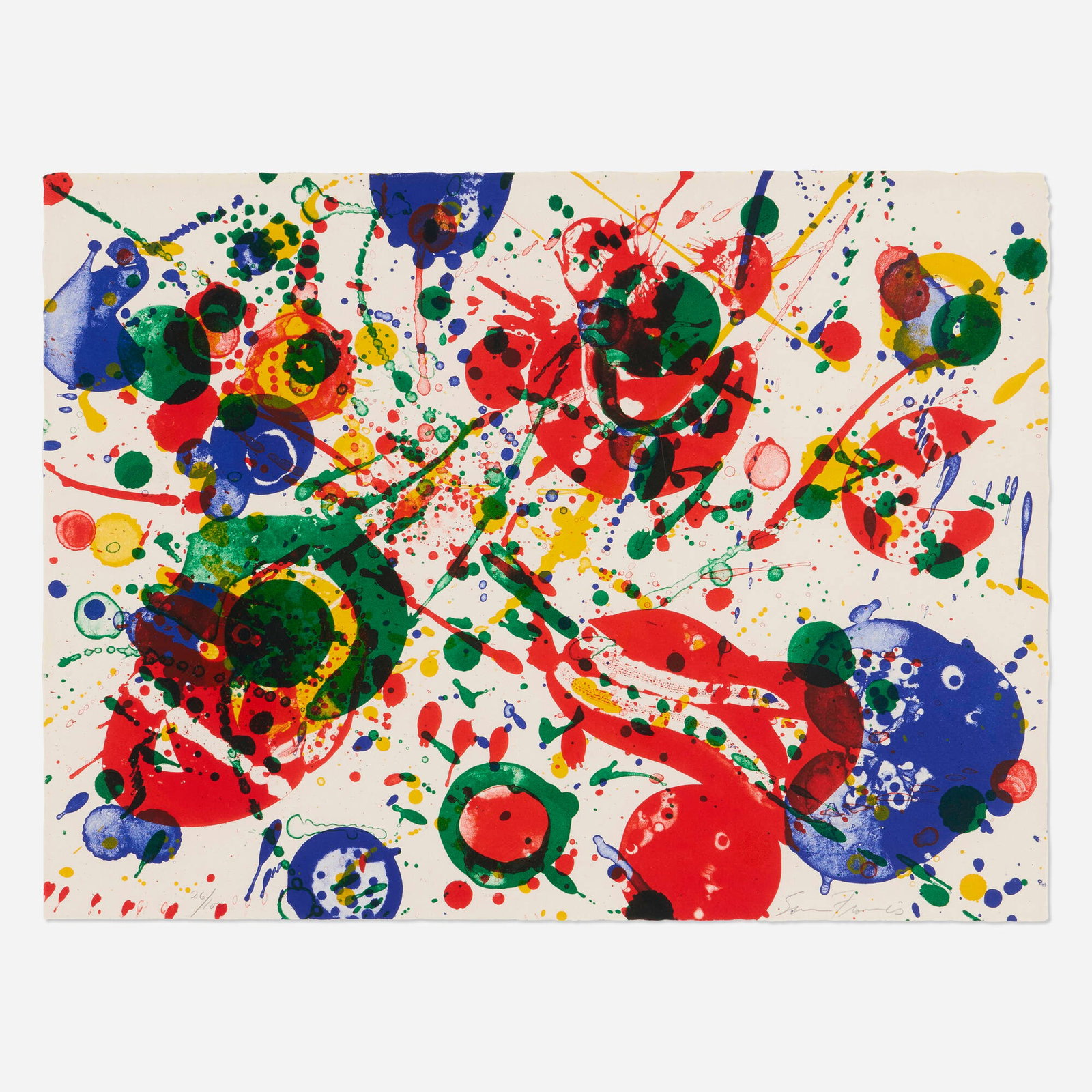 Sam Francis, An 8 Set-8 (from the Pasadena Box) (SF-68) (1 of 3)