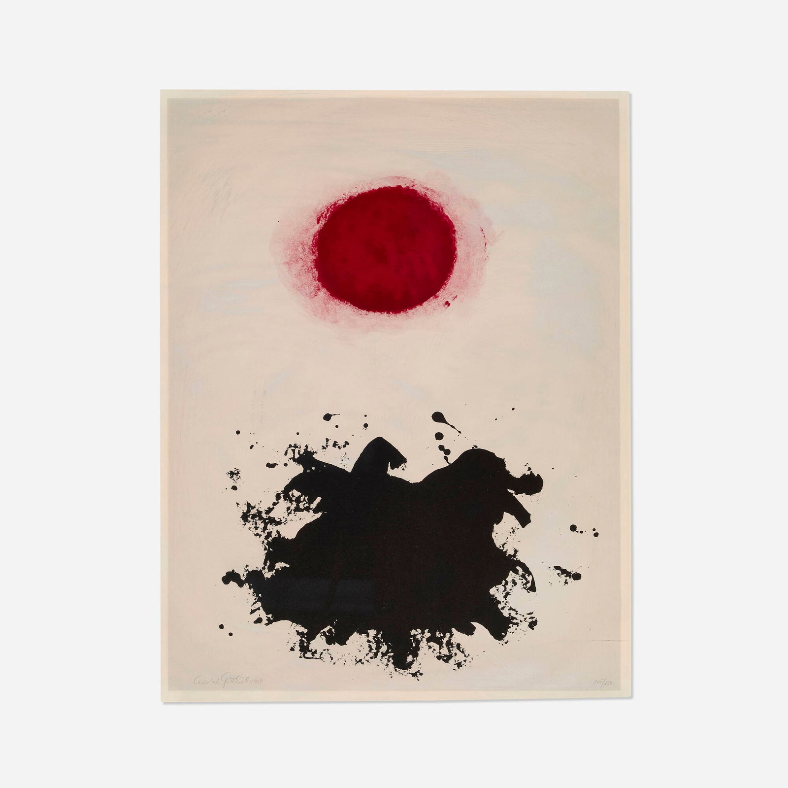 Adolph Gottlieb, Untitled (from the Flight portfolio) (1 of 3)