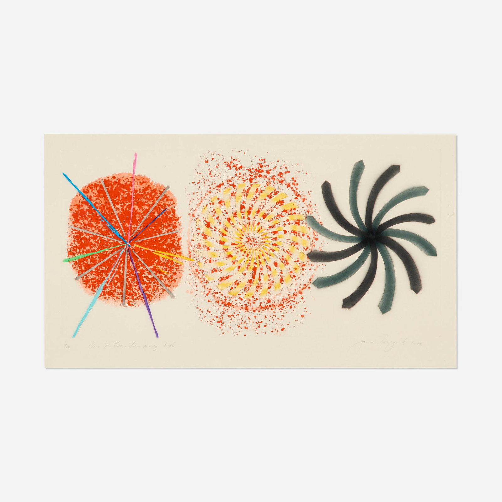James Rosenquist, One Million Tons Per Square Inch (1 of 3)