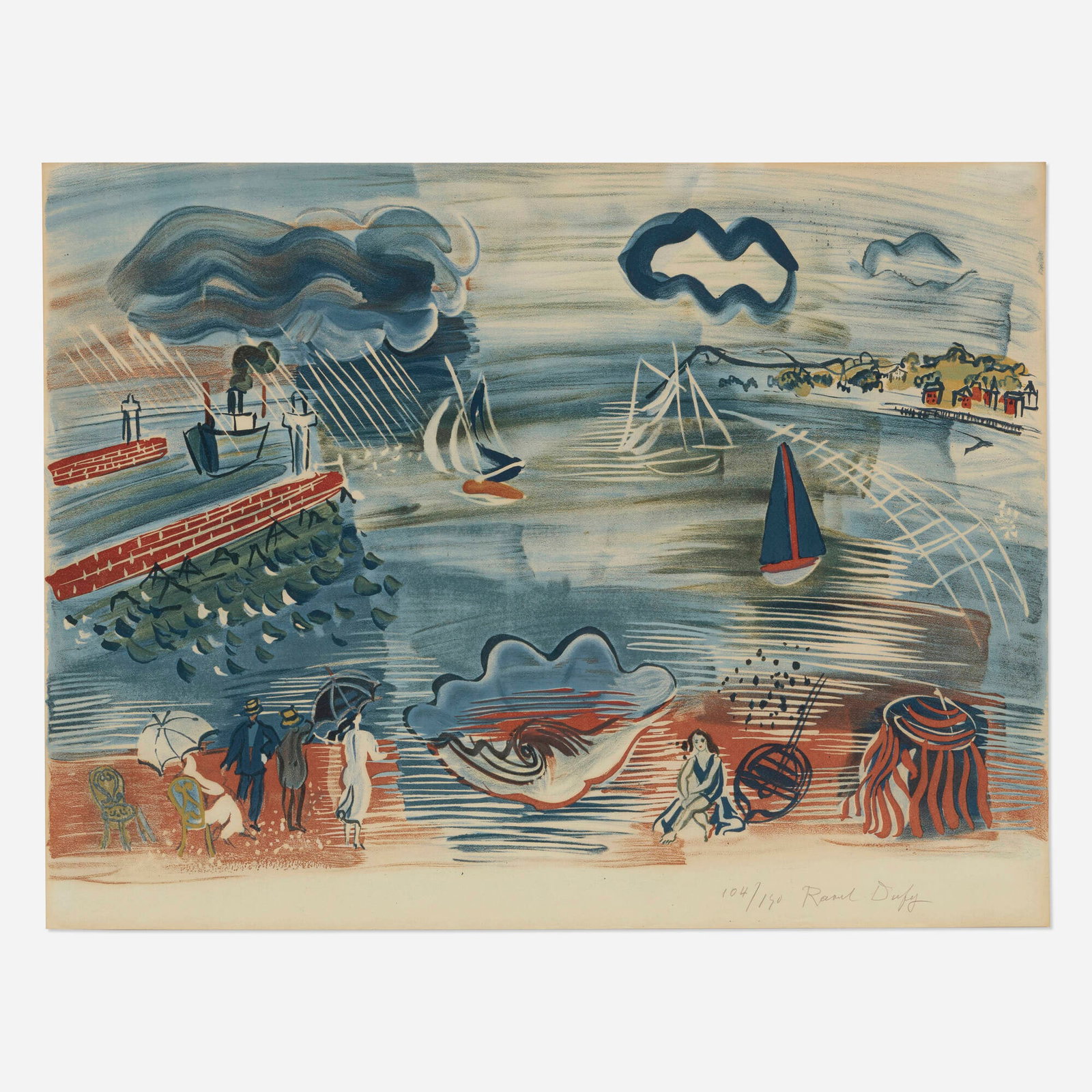 Raoul Dufy, Le Havre (1 of 3)