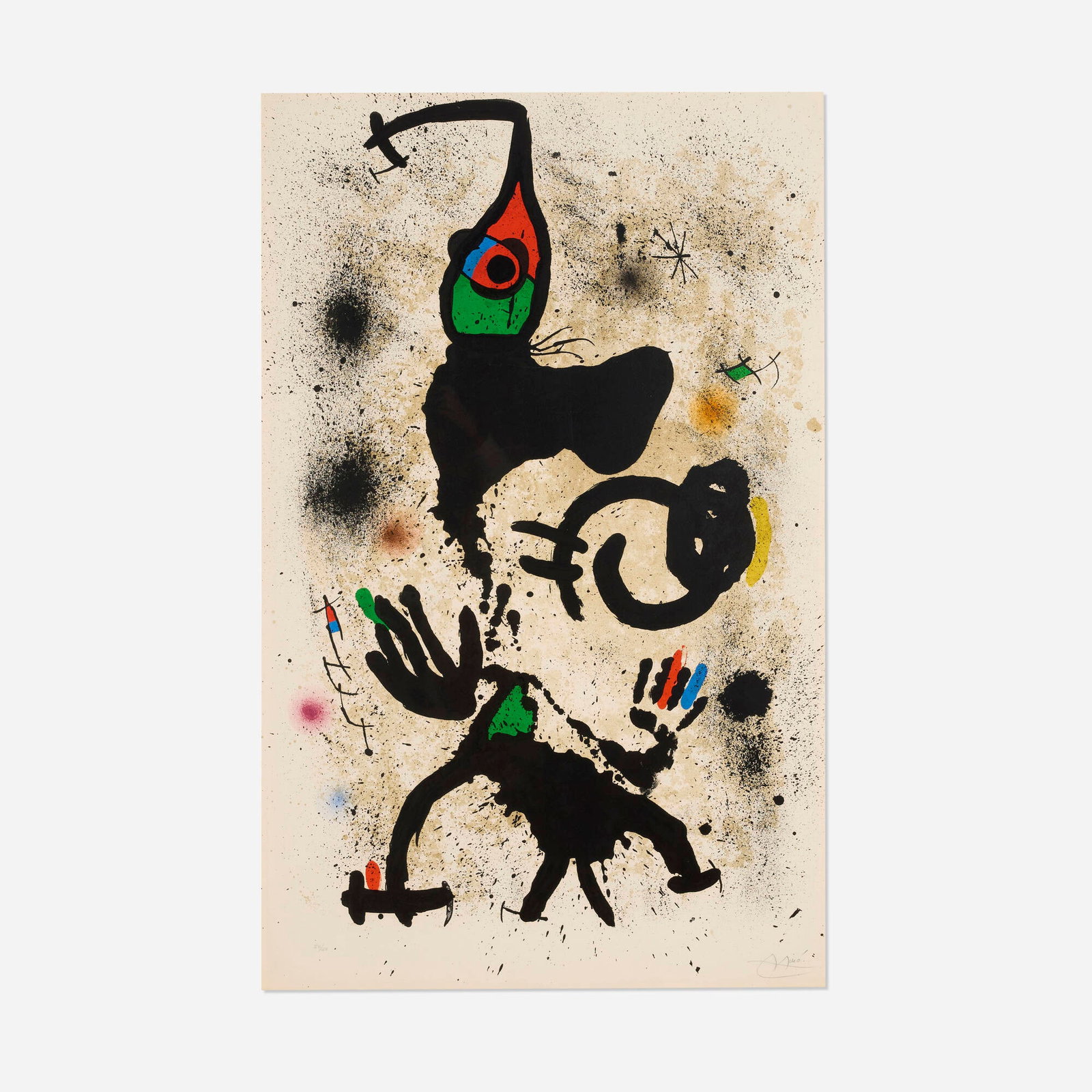 Joan Miro, Le pecheur d'eponges (1 of 3)