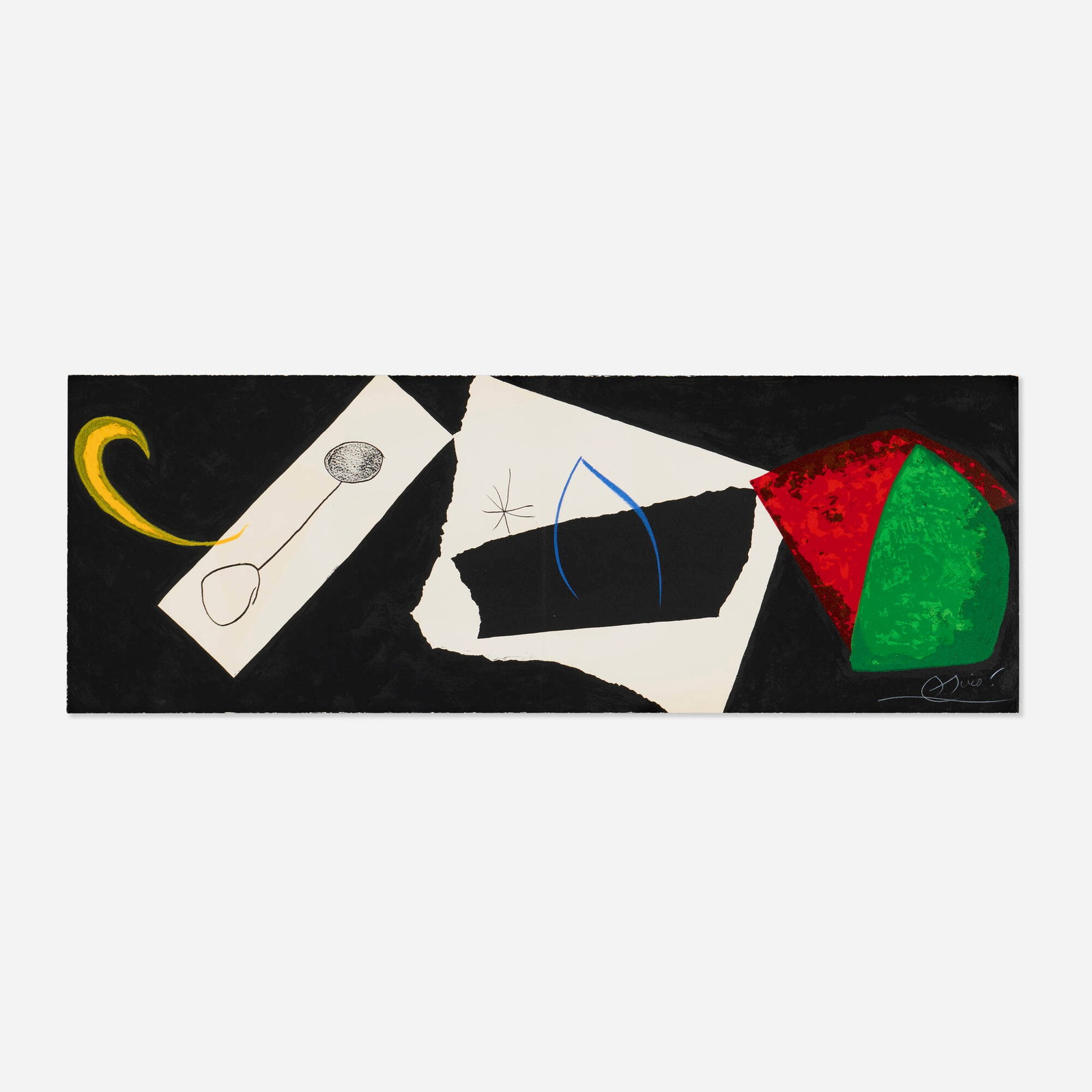 Joan Miro, Untitled (from the Les penalites de l'enfer ou les nouvelles Hebrides portfolio) (1 of 2)