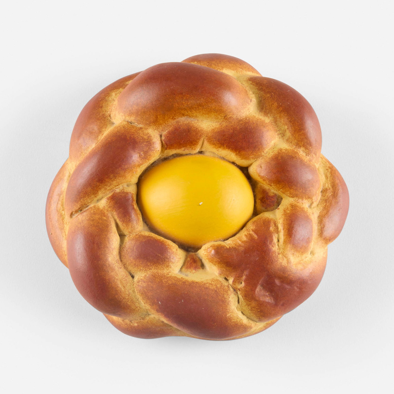 Jeff Koons, Bread with Egg (Yellow) - 2