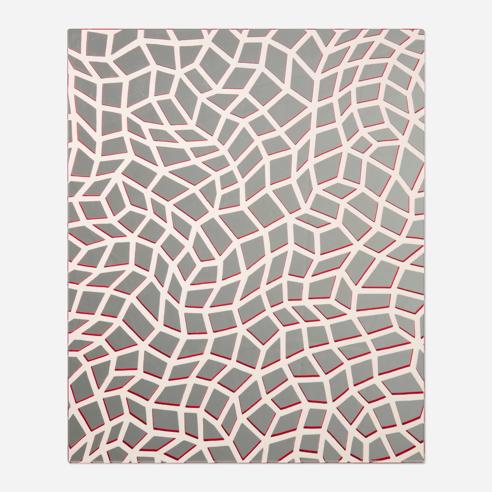 Yayoi Kusama, Infinity Nets (for Parkett no. 59): Yayoi Kusama Infinity Nets (for Parkett no. 59) 2000 screenprint in colors on mirror 10 h x 8.25 w x 0.125 d in (25 x 21 x 0 cm) Signed, titled, dated, and numbered to verso 'Edition for P