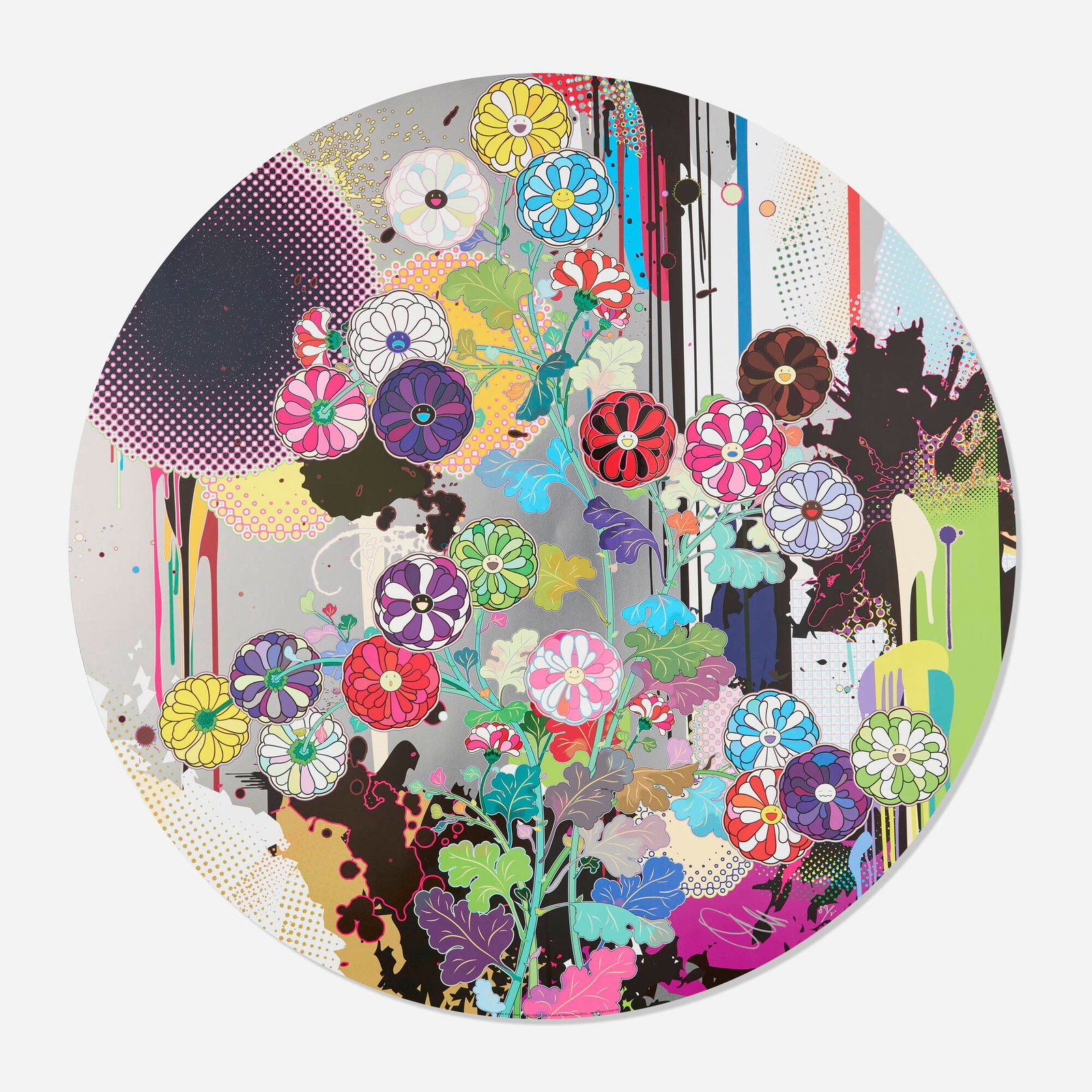 Takashi Murakami, Korin's Flowers and Abstract Imagery (1 of 2)