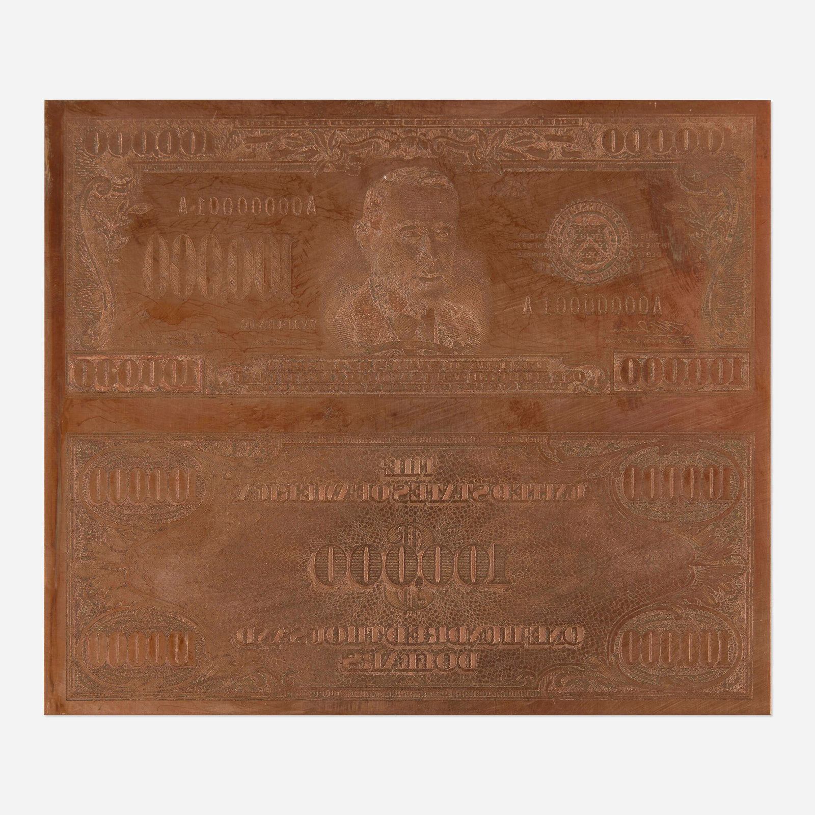 Rirkrit Tiravanija, Untitled (Print Mo' Money) (from the Aritsts Space Annual Edition Portfolio) (1 of 2)